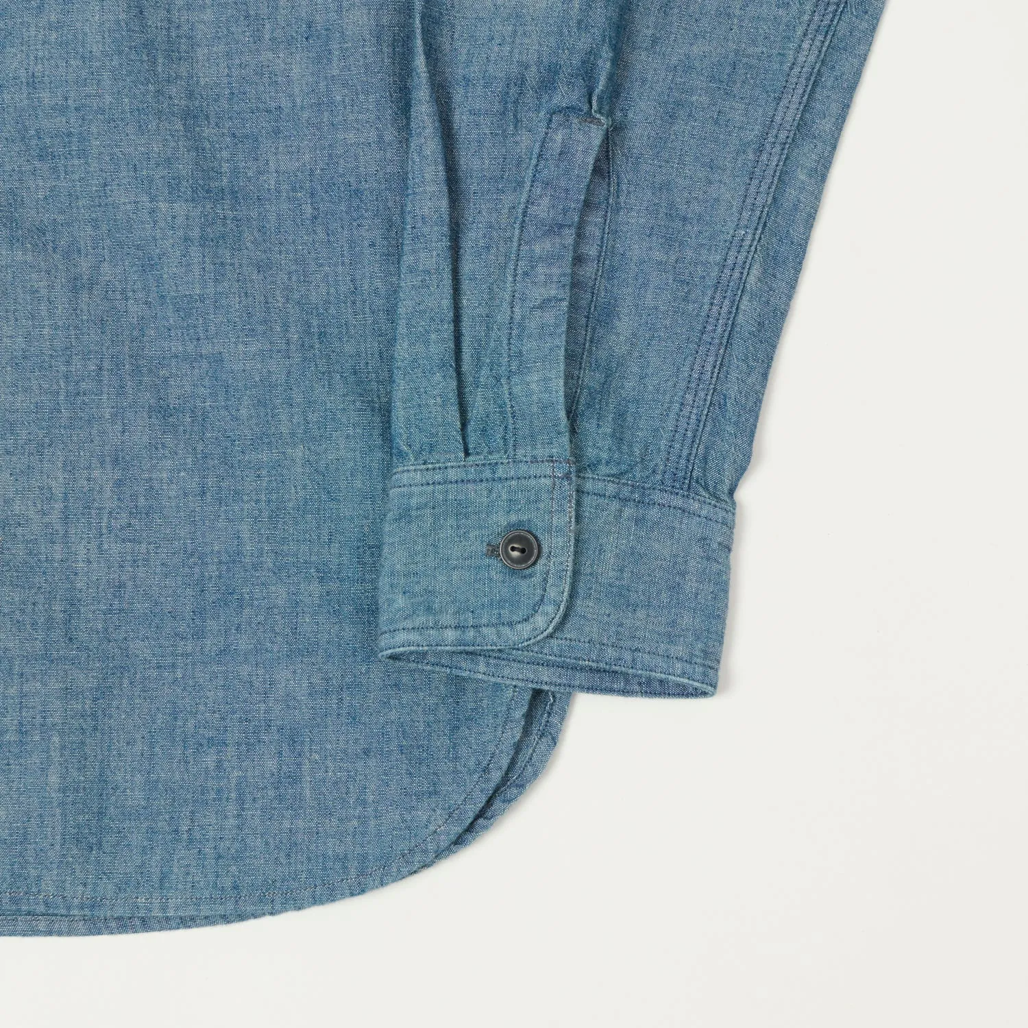 RRL Chambray Workshirt - Indigo sold by Son of a Stag product image thumbnail 3
