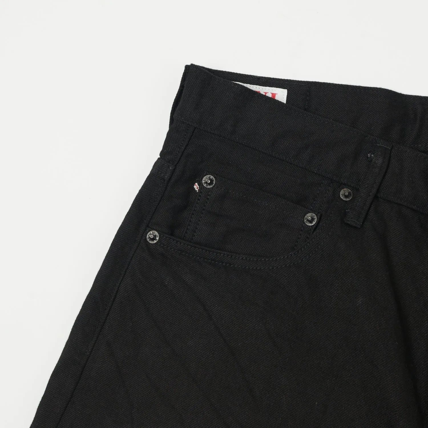 ONI Denim 242-13BK 13oz Extra Wide Straight Jean - Black One Wash sold by Son of a Stag product image thumbnail 3