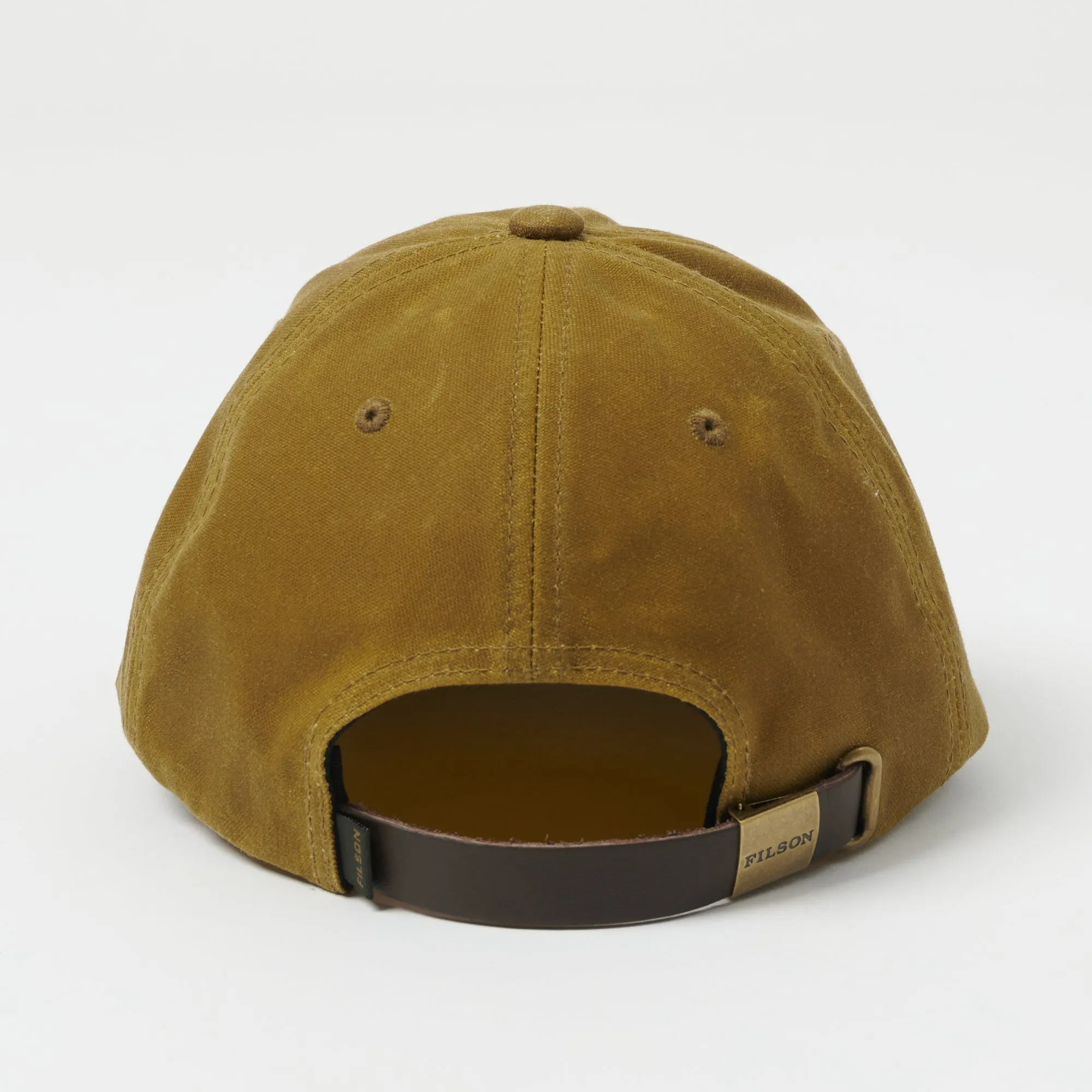 Filson Tin Cloth Low-Profile Logger Cap - Dark Tan sold by Son of a Stag product image thumbnail 4