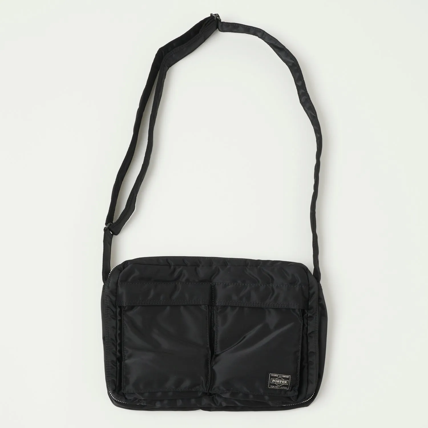 Porter-Yoshida & Co. Large Tanker Shoulder Bag - Black sold by Son of a Stag