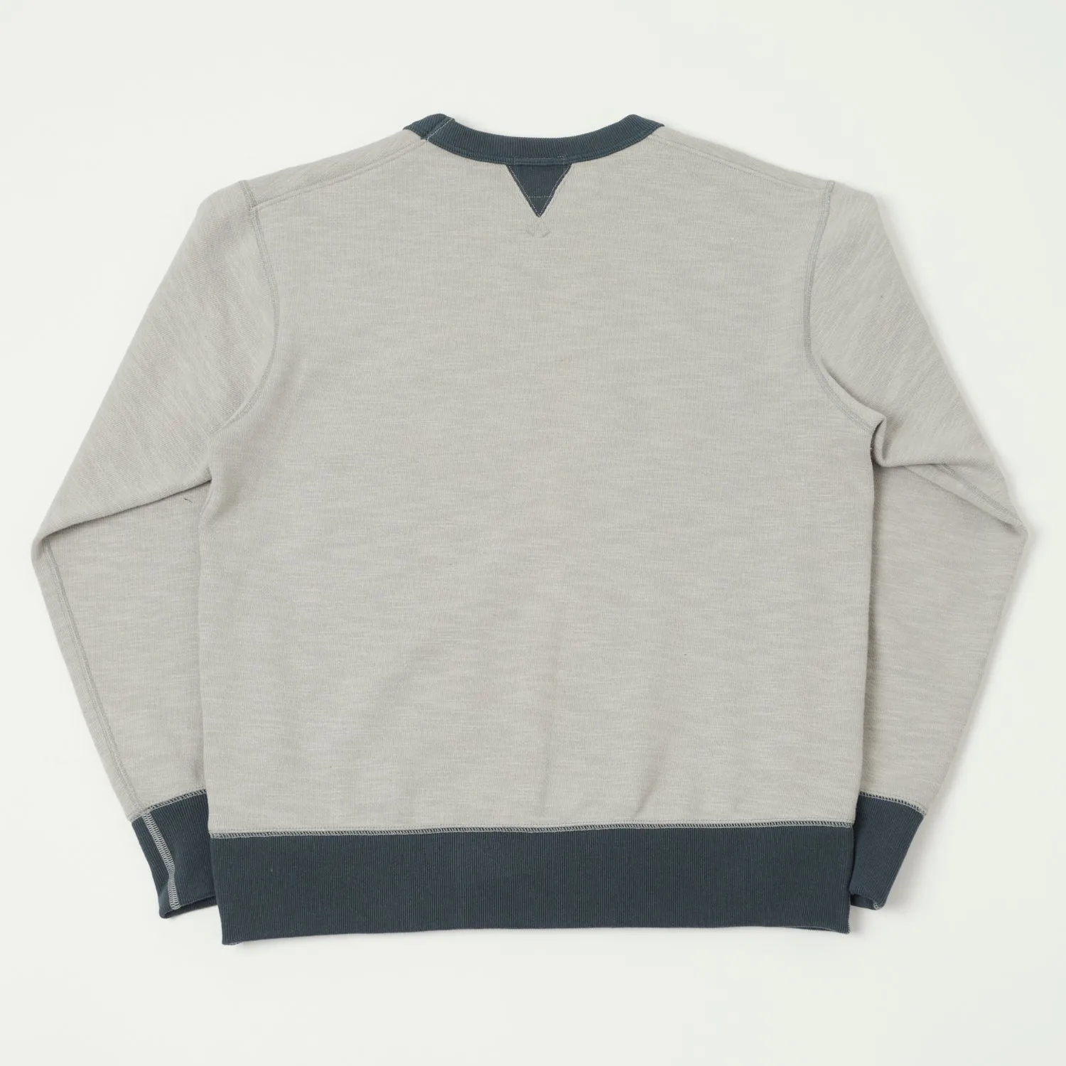 Jackman GG Crewneck Sweatshirt - Concrete/Tetsukon sold by Son of a Stag product image thumbnail 4