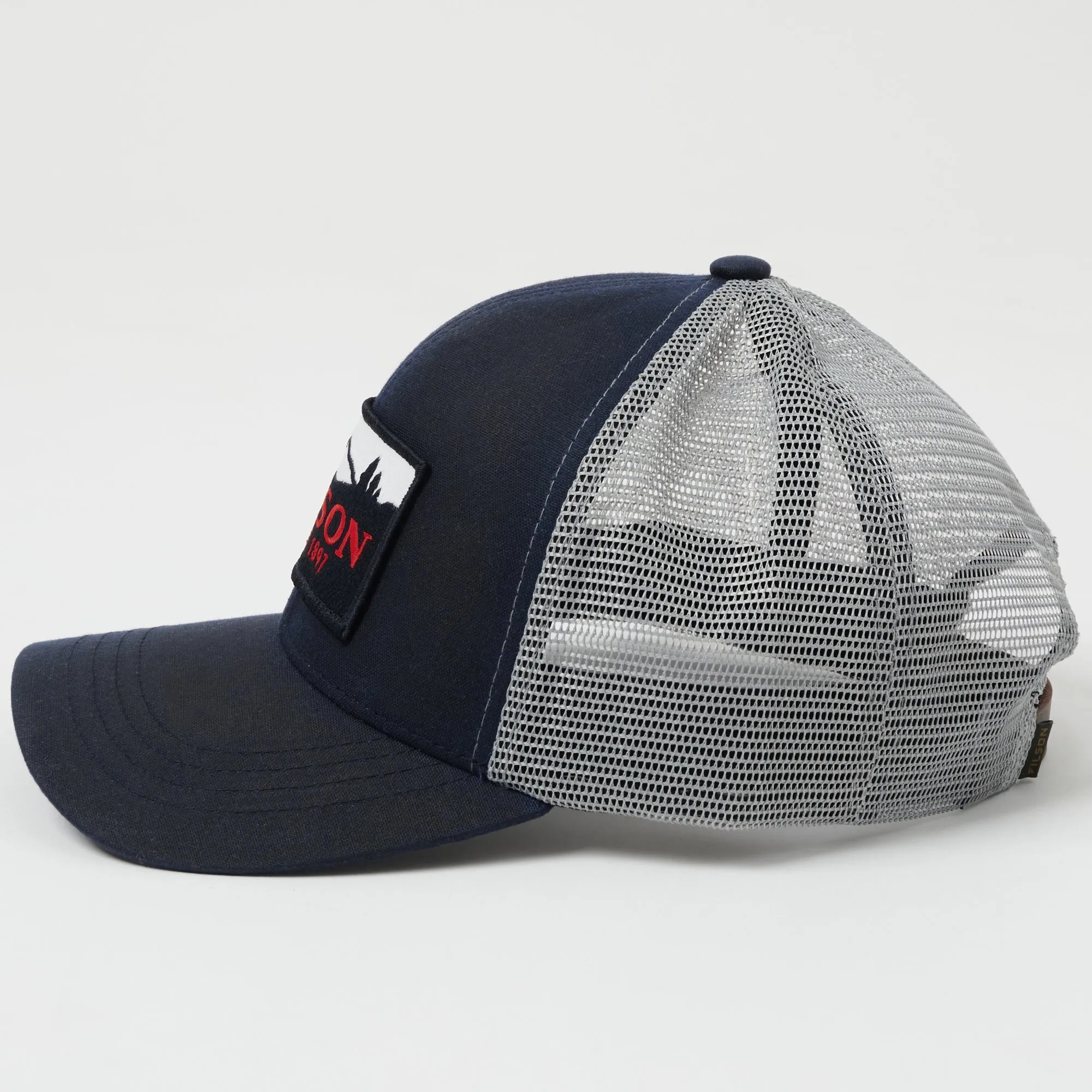 Filson Logger Mesh Cap - Navy sold by Son of a Stag product image thumbnail 3