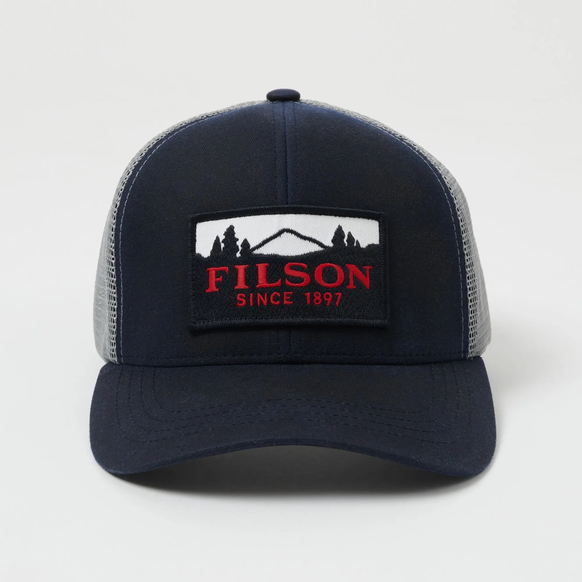 Filson Logger Mesh Cap - Navy sold by Son of a Stag product image thumbnail 2
