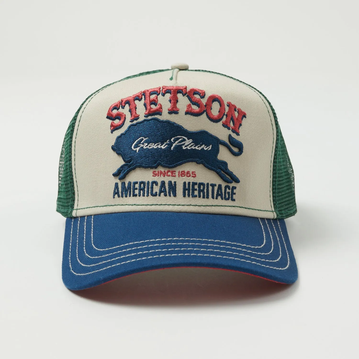 Stetson 'Great Plains' Trucker Cap sold by Son of a Stag product image thumbnail 2