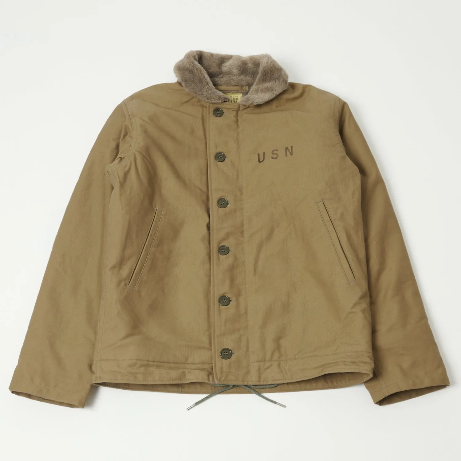 Buzz Rickson's U.S. Navy N-1 Deck Jacket - Khaki sold by Son of a Stag