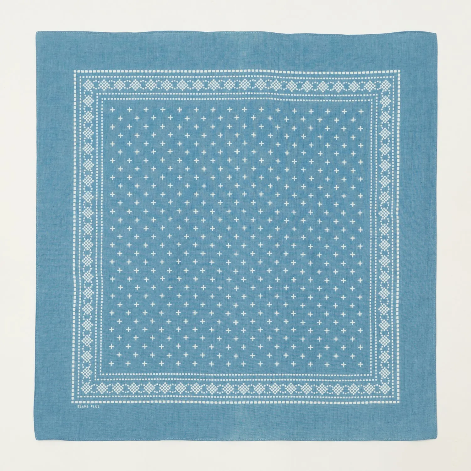 Beams Plus Bandana Two Pack A - Sax sold by Son of a Stag product image thumbnail 2
