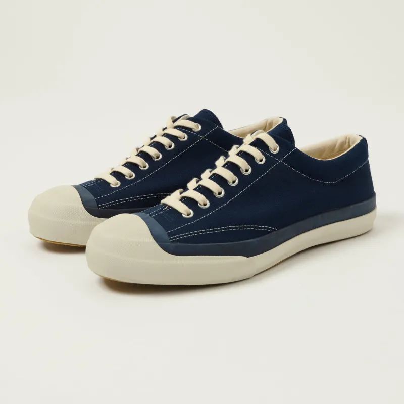 Moonstar 'Gym Court' Rubber Sole Canvas Sneaker - Navy made by Moonstar