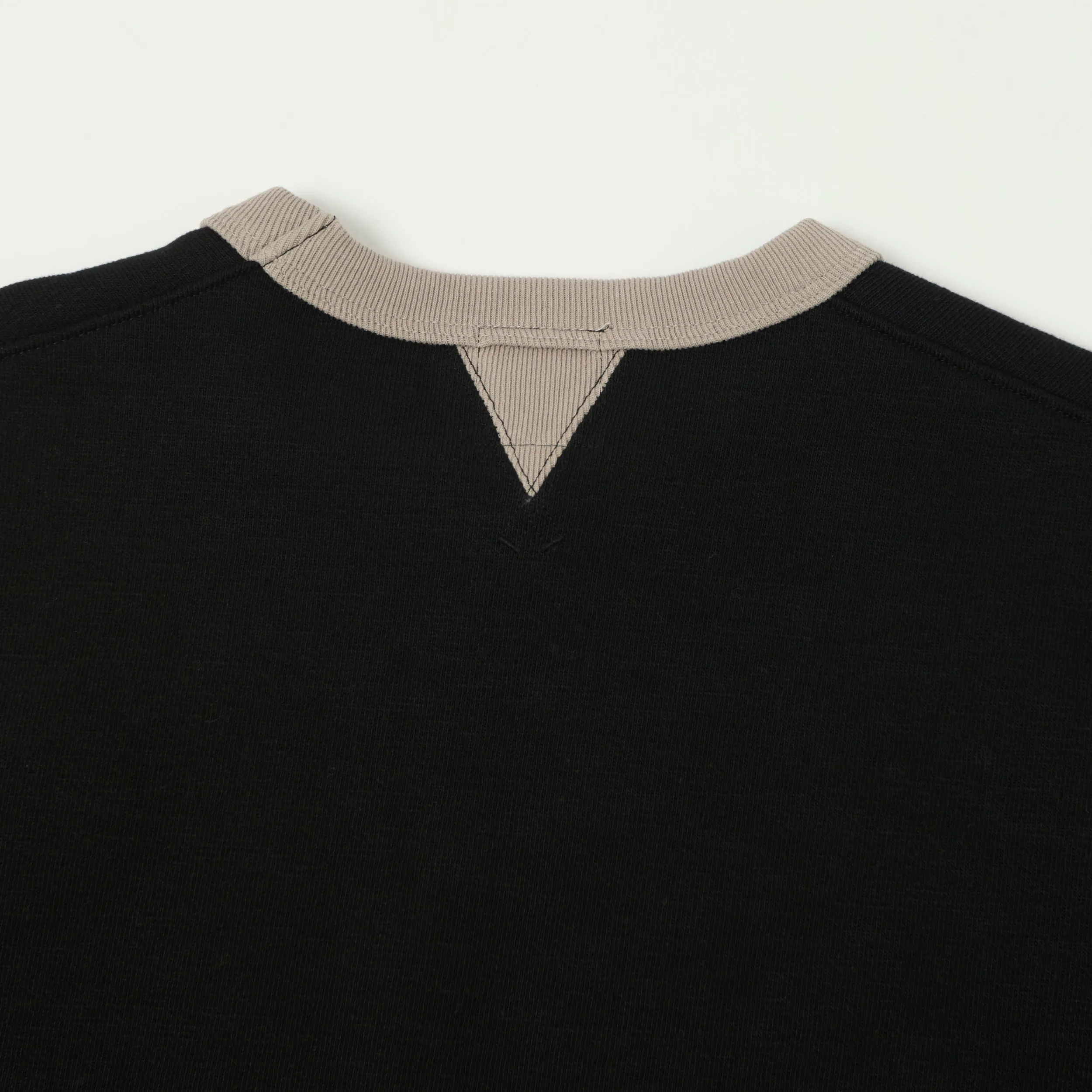 Jackman GG Crewneck Sweatshirt - Black/Grey sold by Son of a Stag product image thumbnail 4