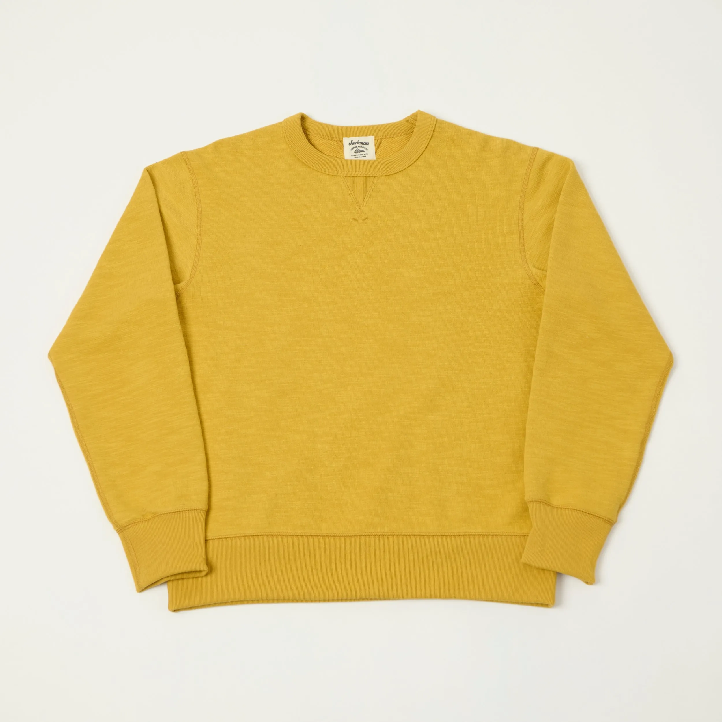 Jackman GG Crewneck Sweatshirt - Honey sold by Son of a Stag