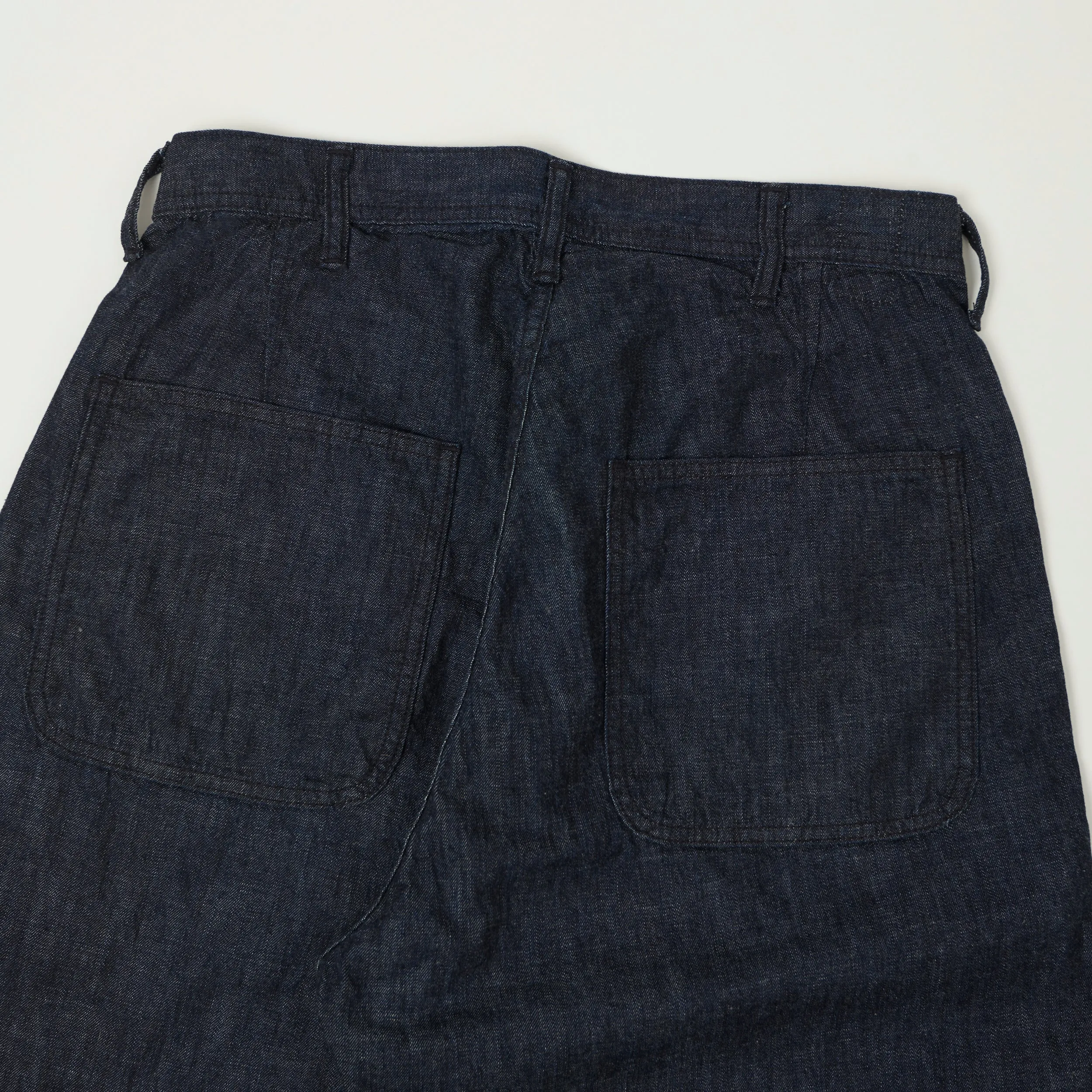FULLCOUNT 1141 8oz Denim U.S. Navy Seamens Trousers - One Wash sold by Son of a Stag product image thumbnail 5