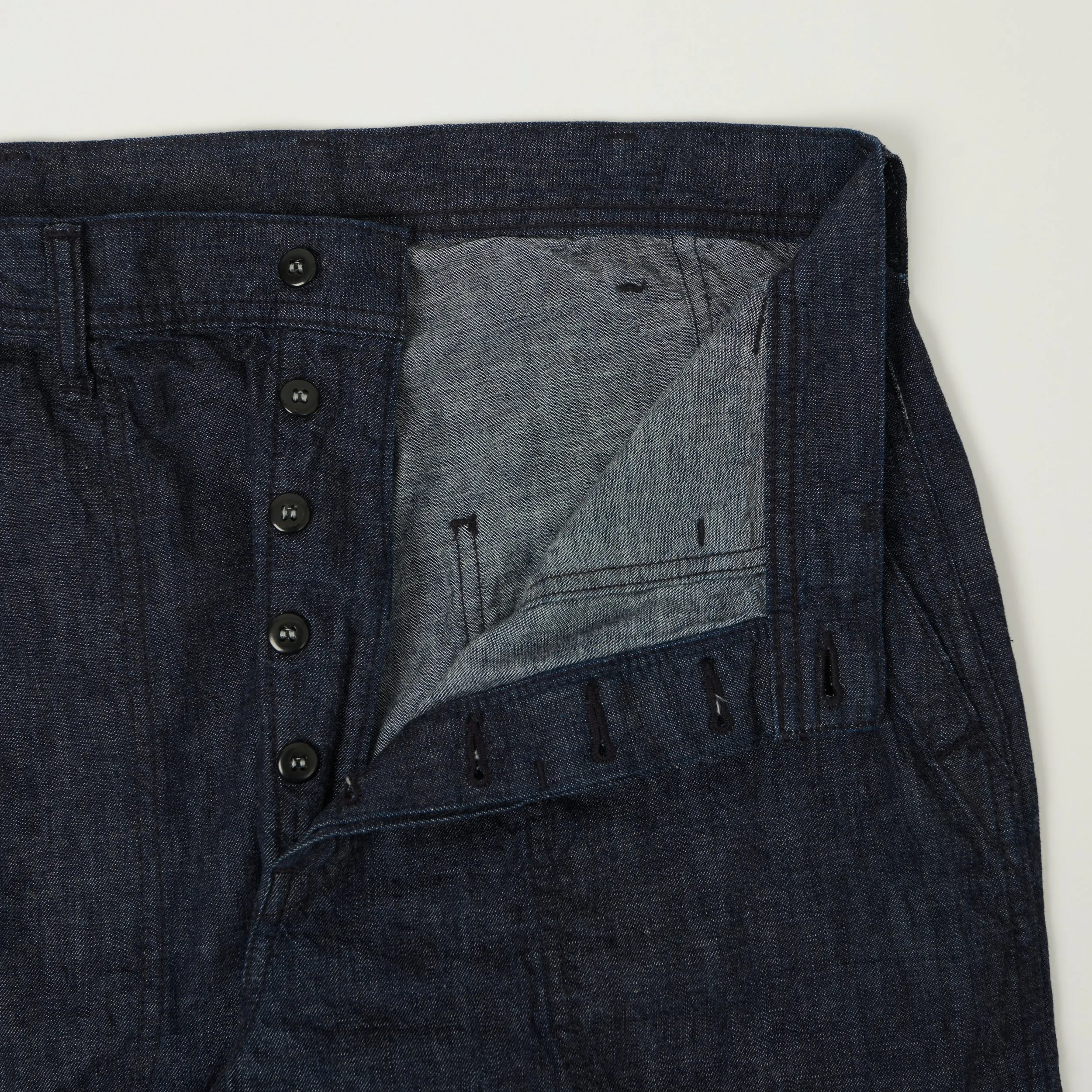 FULLCOUNT 1141 8oz Denim U.S. Navy Seamens Trousers - One Wash sold by Son of a Stag product image thumbnail 2