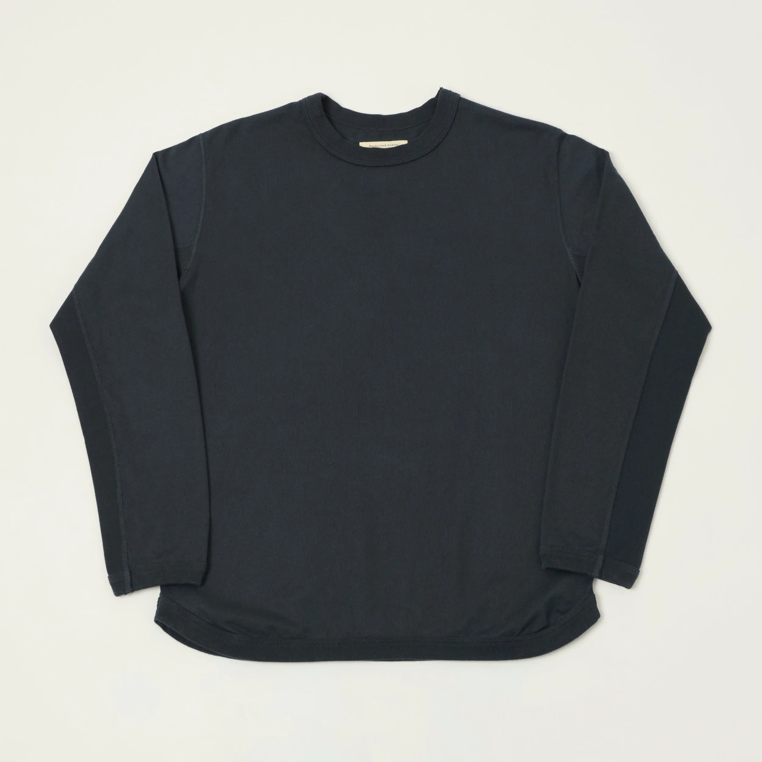 FULLCOUNT 5222L Flat Seam Heavyweight T-Shirt - Ink Black sold by Son of a Stag