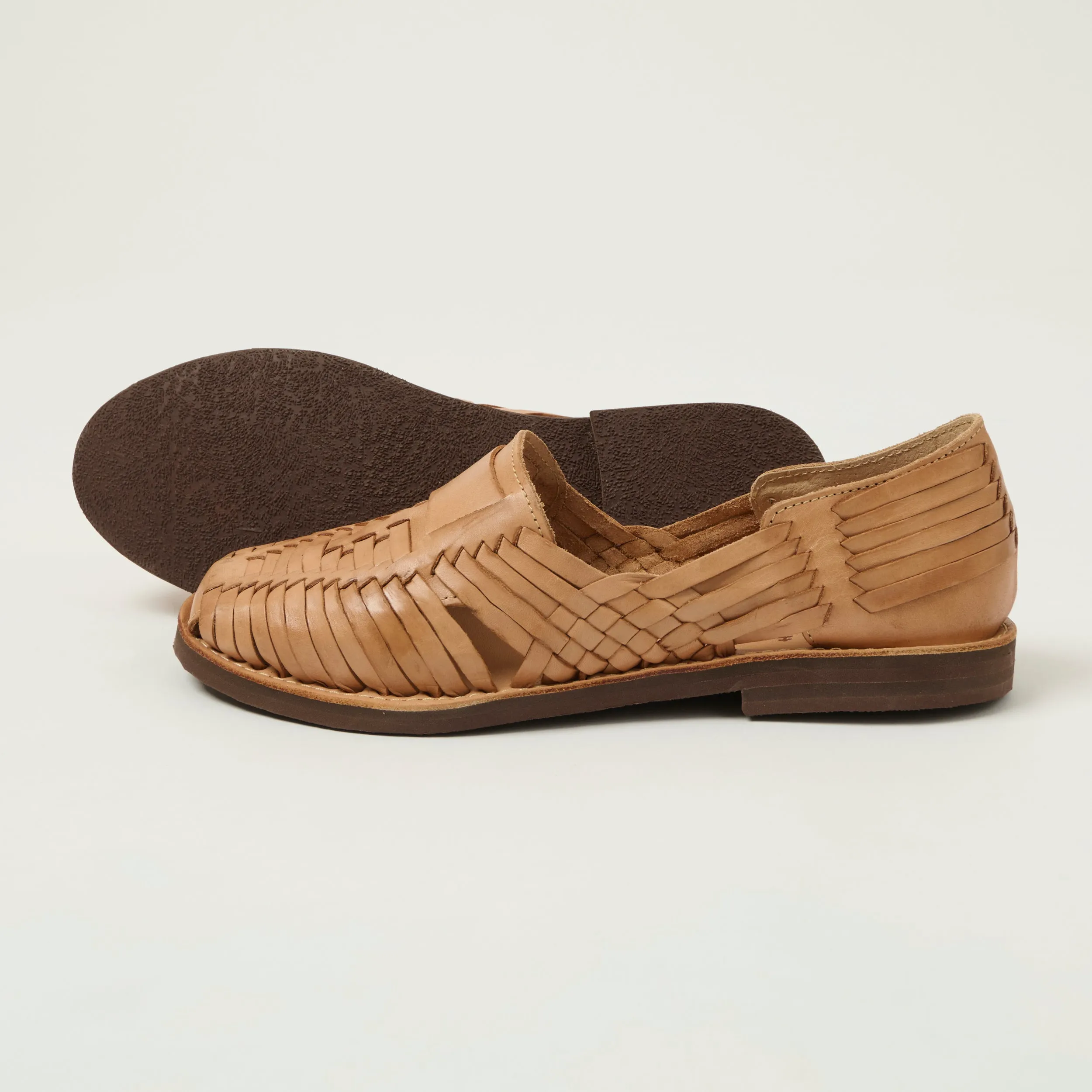 Chamula Brasilia Woven Huarache Shoe - Tan sold by Son of a Stag product image thumbnail 2