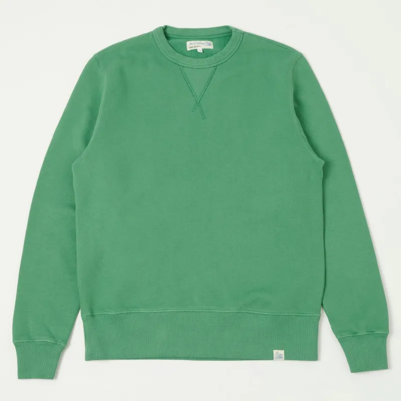 Merz b. Schwanen 'Good Basics' Athletic Sweatshirt - Grass made by Merz B. Schwanen