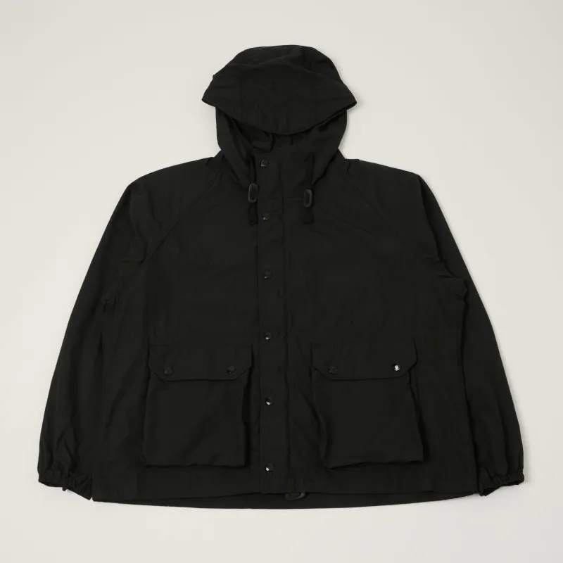 Engineered Garments Lightweight Poplin Utility Parka - Black made by Engineered Garments