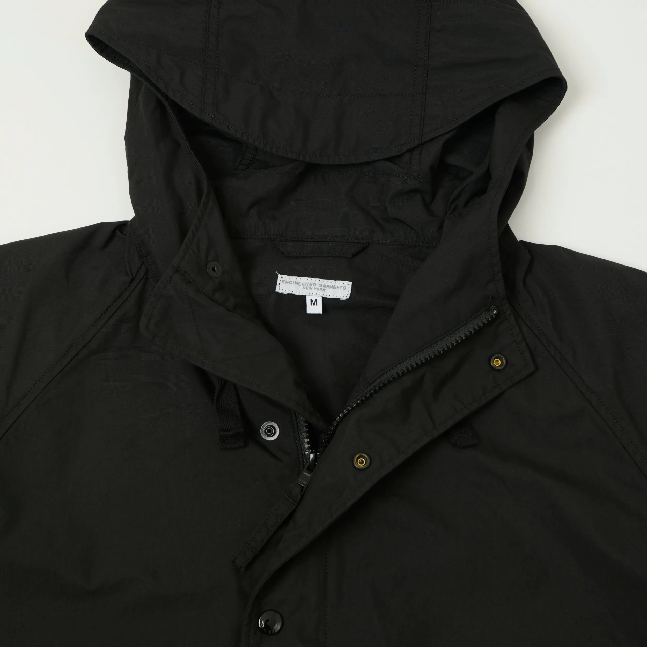 Engineered Garments Lightweight Poplin Utility Parka - Black sold by Son of a Stag product image thumbnail 3