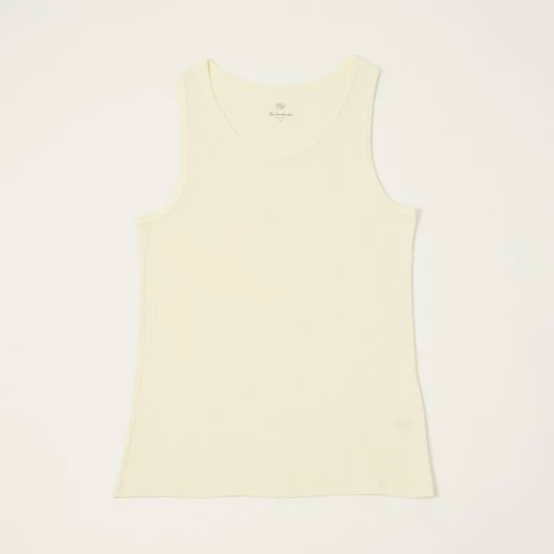 Knickerbocker Ribbed Tank Top - Milk made by Knickerbocker
