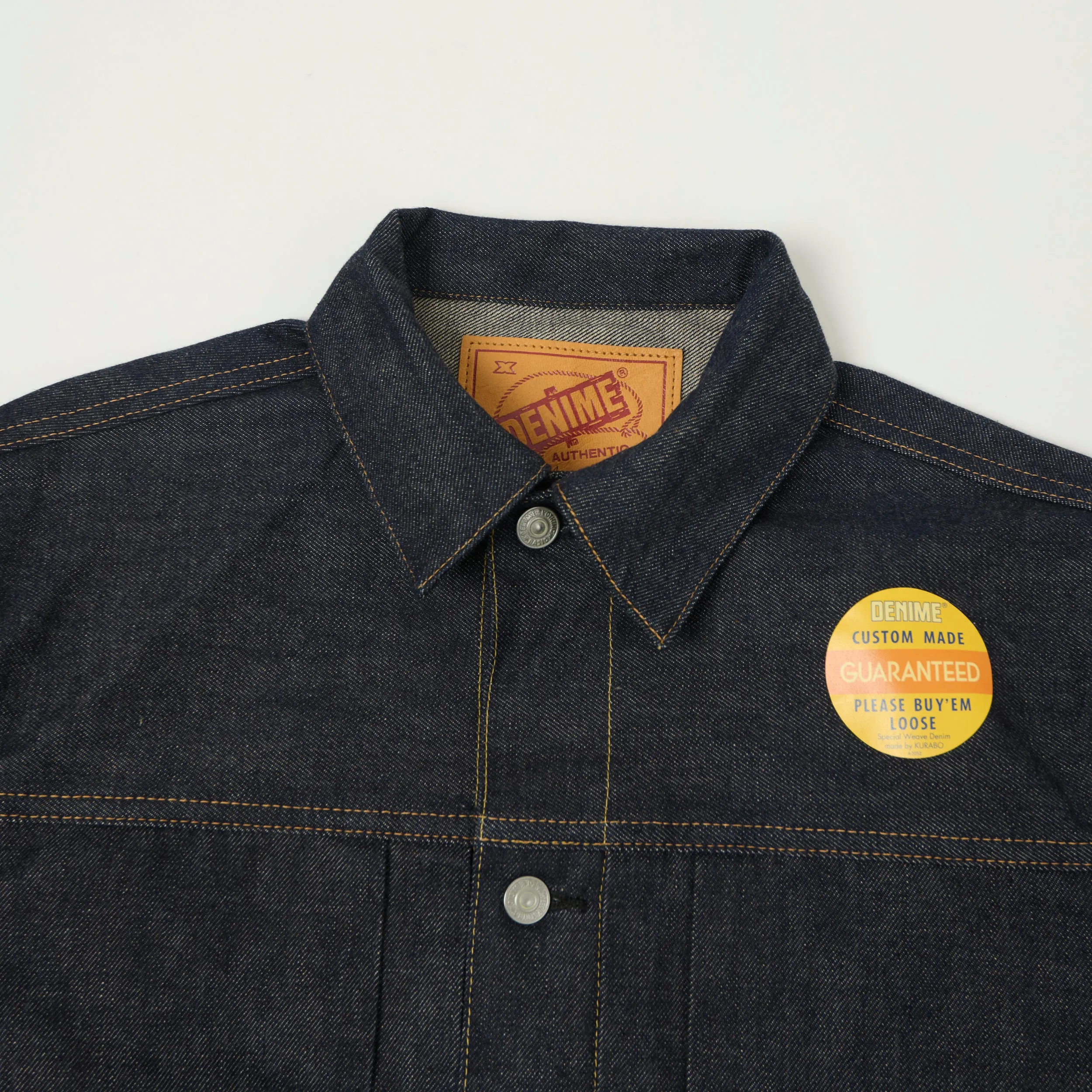 Denime 232XX '1954 Model' Type II Denim Jacket - Raw sold by Son of a Stag product image thumbnail 2