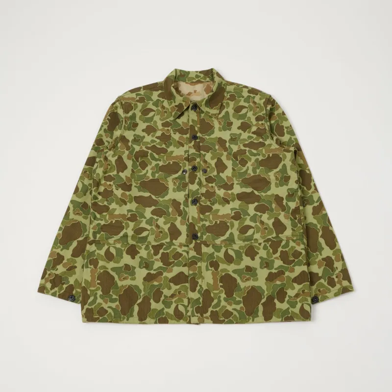Buzz Rickson's U.S.M.C P-44 Herringbone Twill Jacket - Frogskin Camo made by Buzz Rickson’s