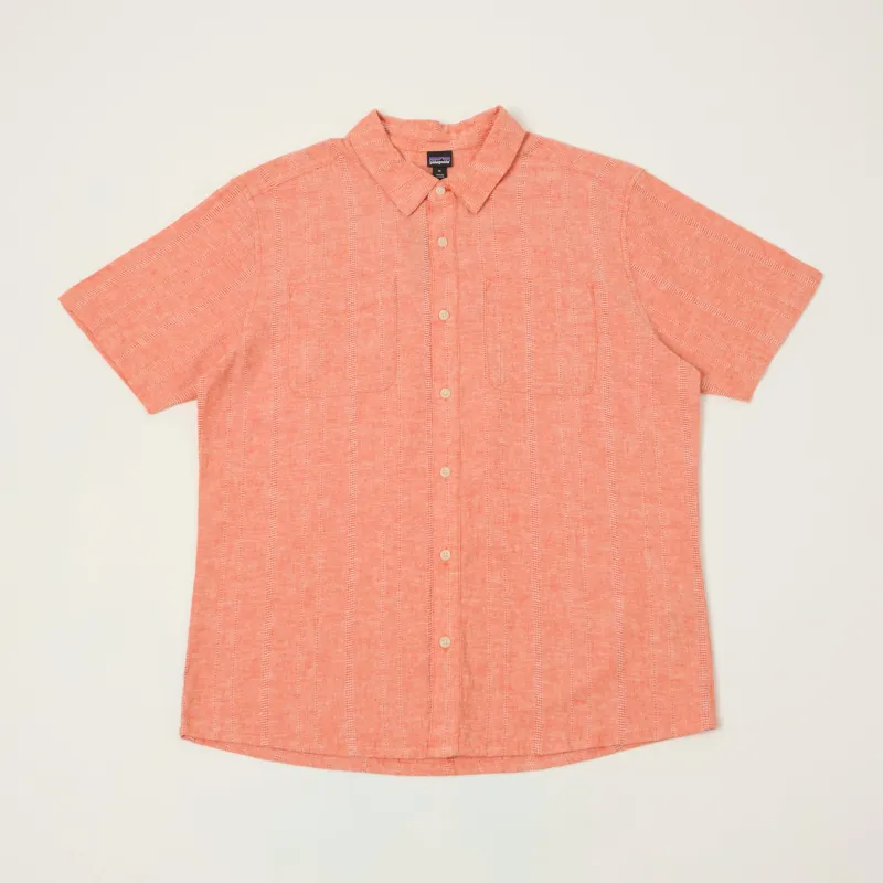 Patagonia 'Back Step' Swell Shirt - Coral Orange made by Patagonia
