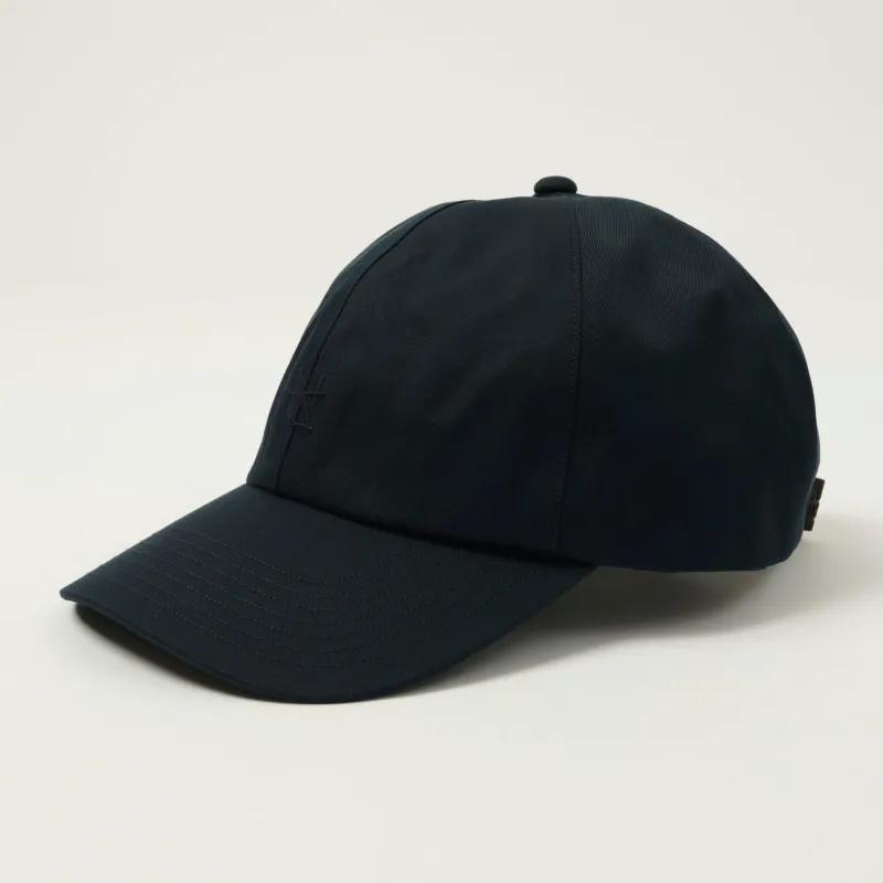 Nanamica 2L Cotton Gore-Tex Cap - Navy made by Nanamica