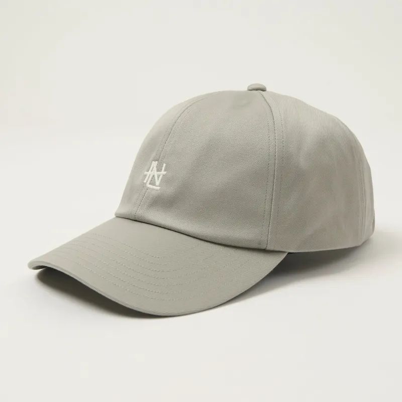 Nanamica Cotton Chino Cap - Light Grey made by Nanamica