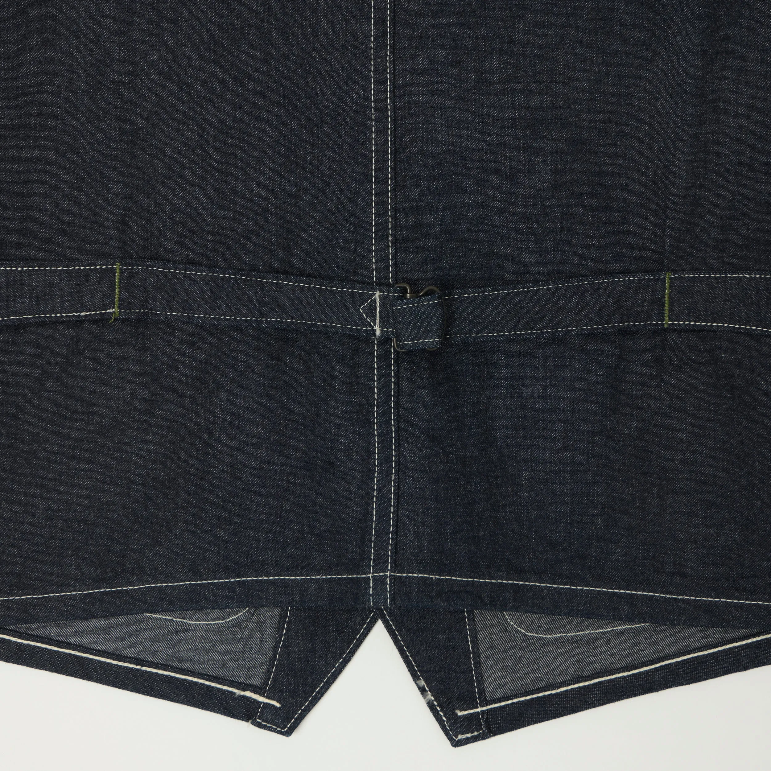 Sugar Cane 11oz Denim Work Vest - One Wash sold by Son of a Stag product image thumbnail 2