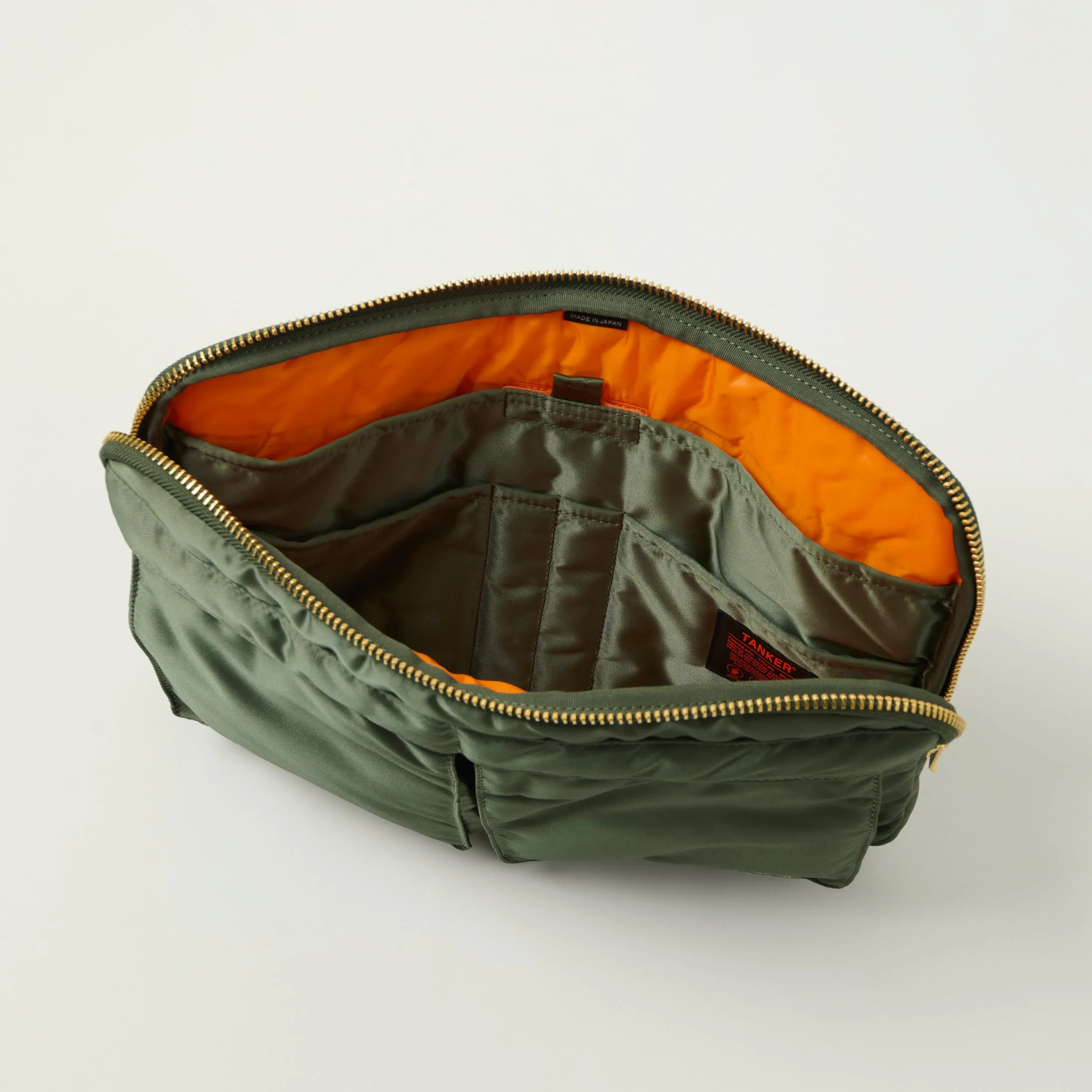 Porter-Yoshida & Co Bio Tanker Document Case - Sage Green sold by Son of a Stag product image thumbnail 3