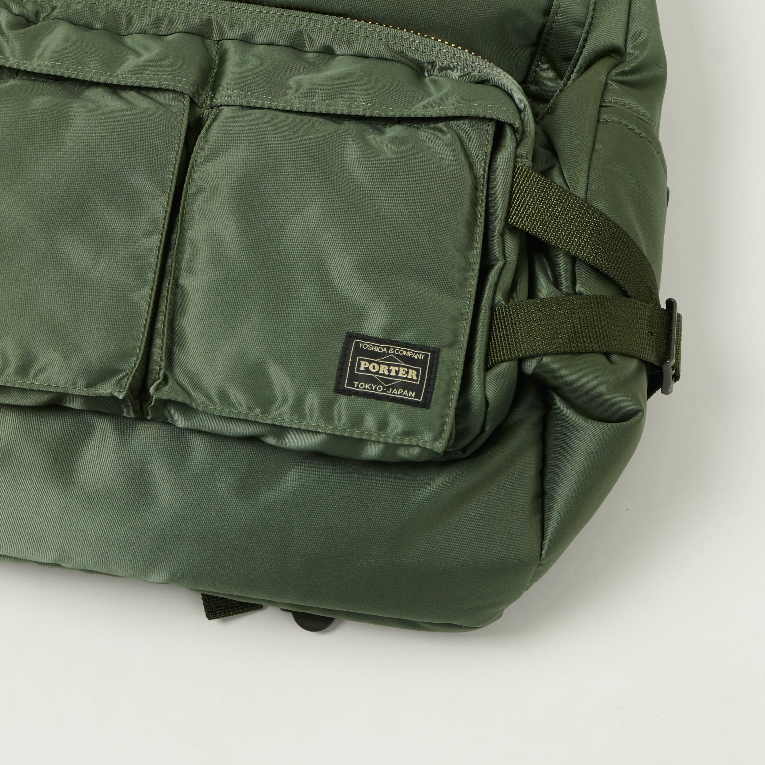Porter-Yoshida & Co Bio Tanker Medium Daypack - Sage Green sold by Son of a Stag product image thumbnail 2