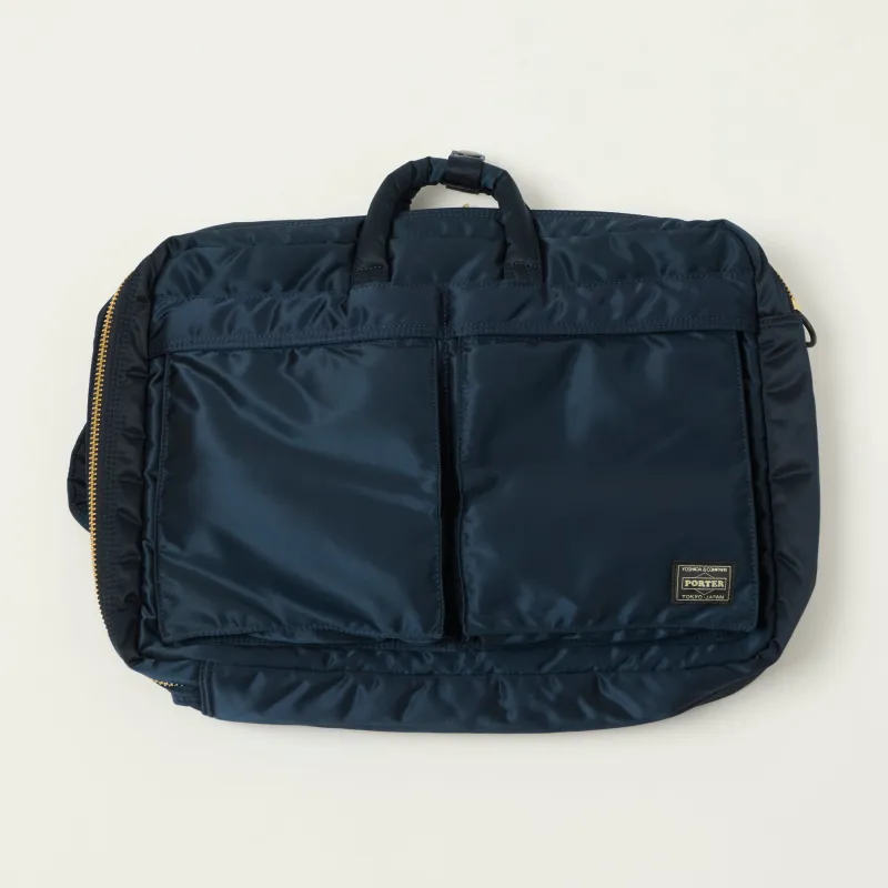 Porter-Yoshida & Co Bio Tanker 3Way Document Bag - Iron Blue made by Yoshida & Co.