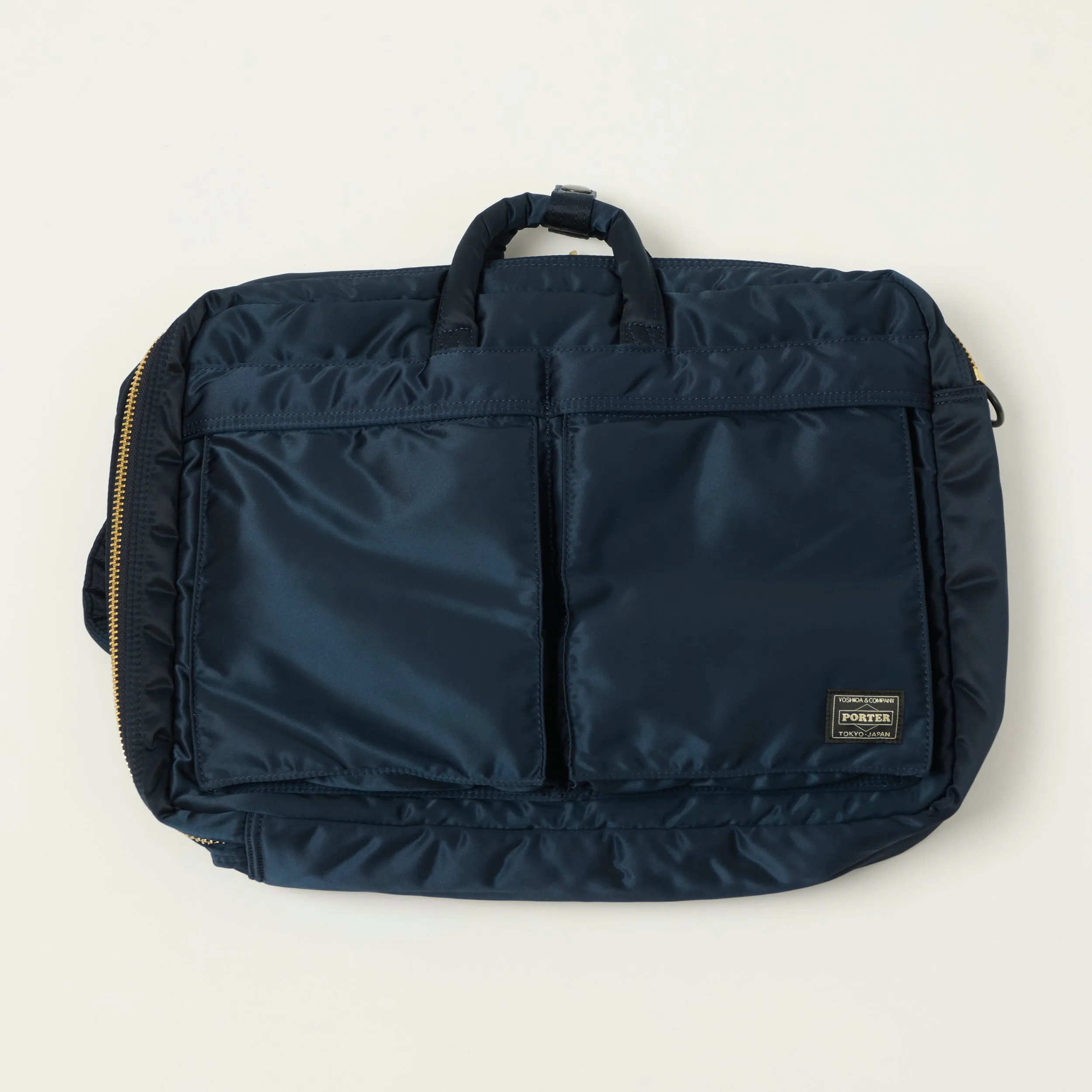Porter-Yoshida & Co Bio Tanker 3Way Document Bag - Iron Blue sold by Son of a Stag