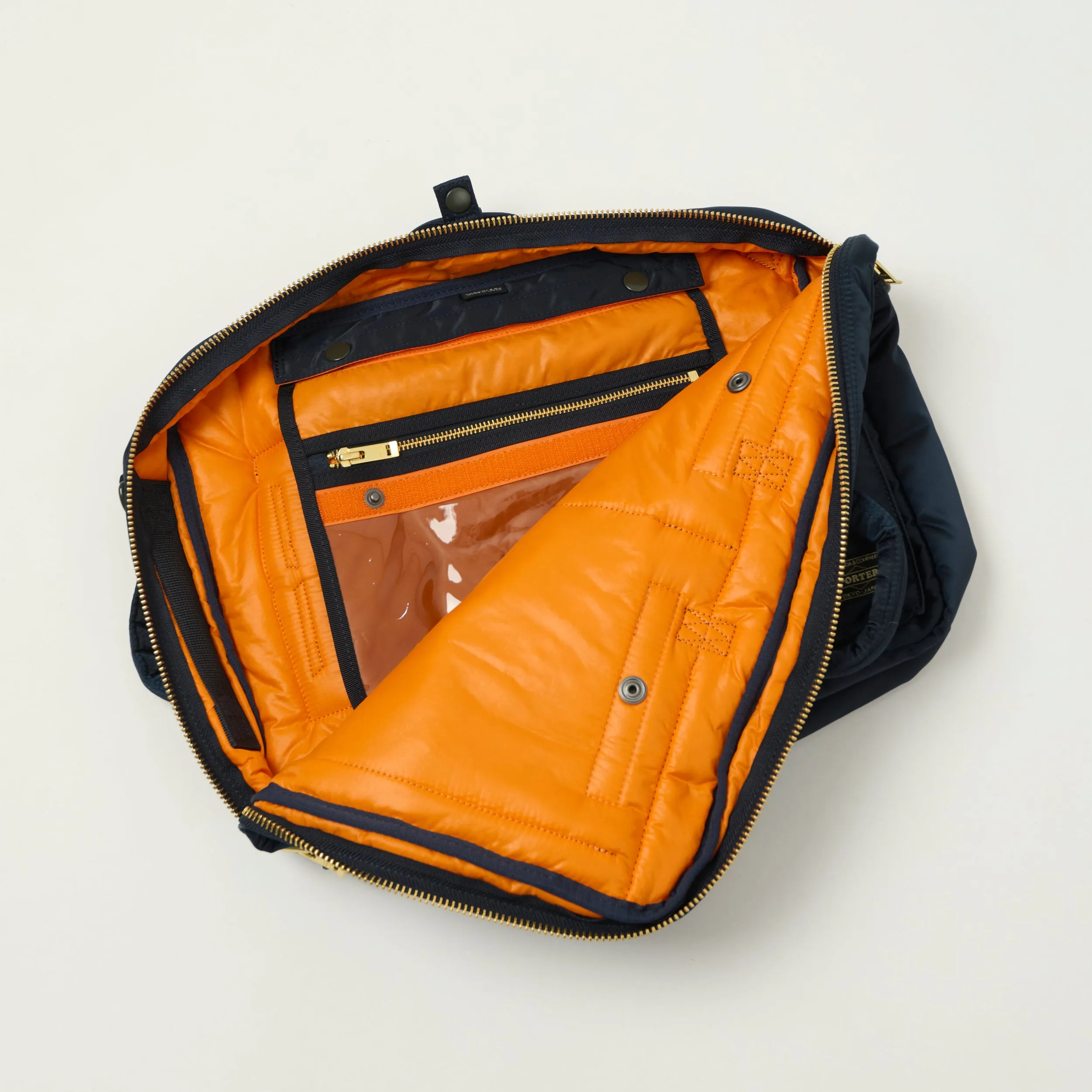 Porter-Yoshida & Co Bio Tanker 3Way Document Bag - Iron Blue sold by Son of a Stag product image thumbnail 5