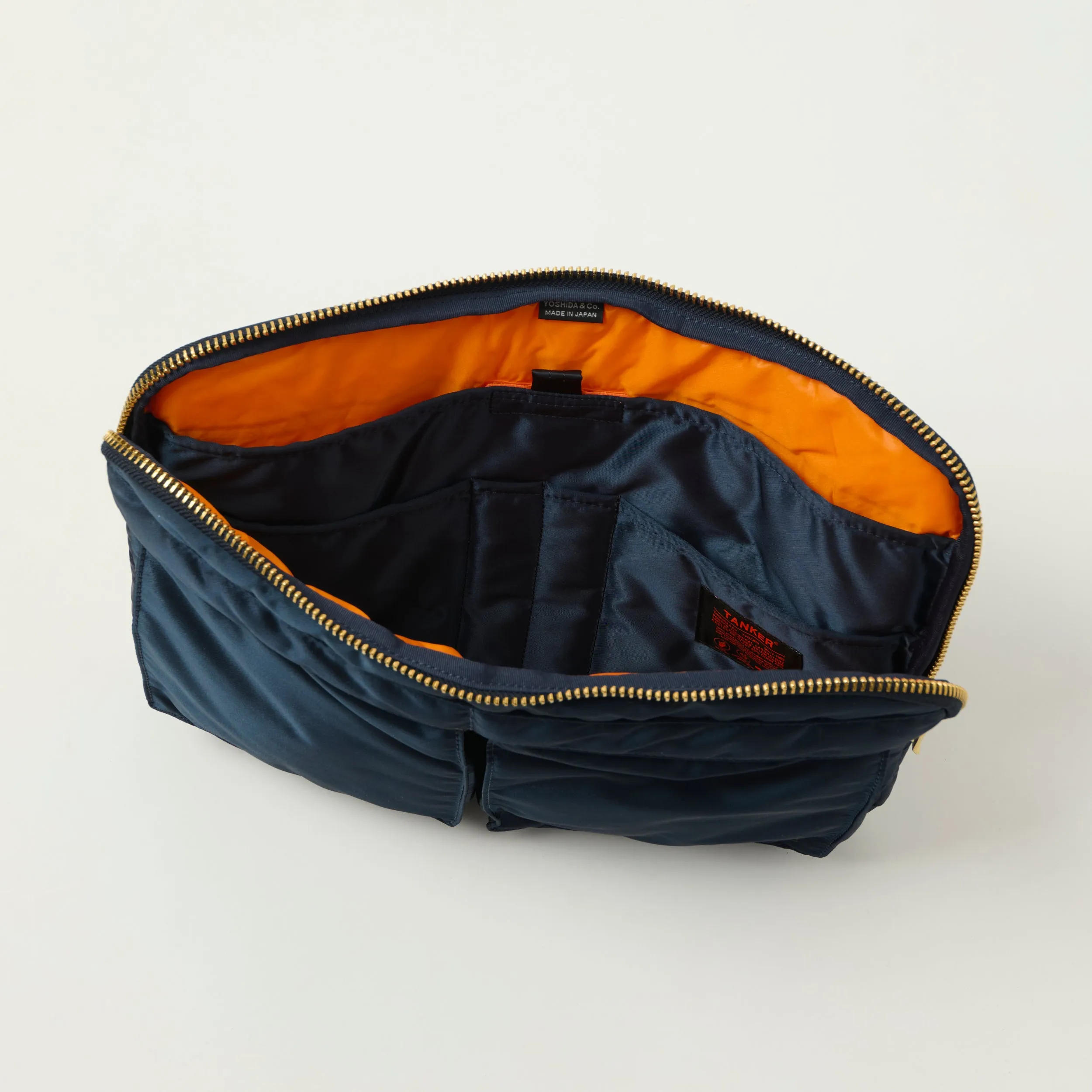 Porter-Yoshida & Co Bio Tanker Document Case - Iron Blue sold by Son of a Stag product image thumbnail 3