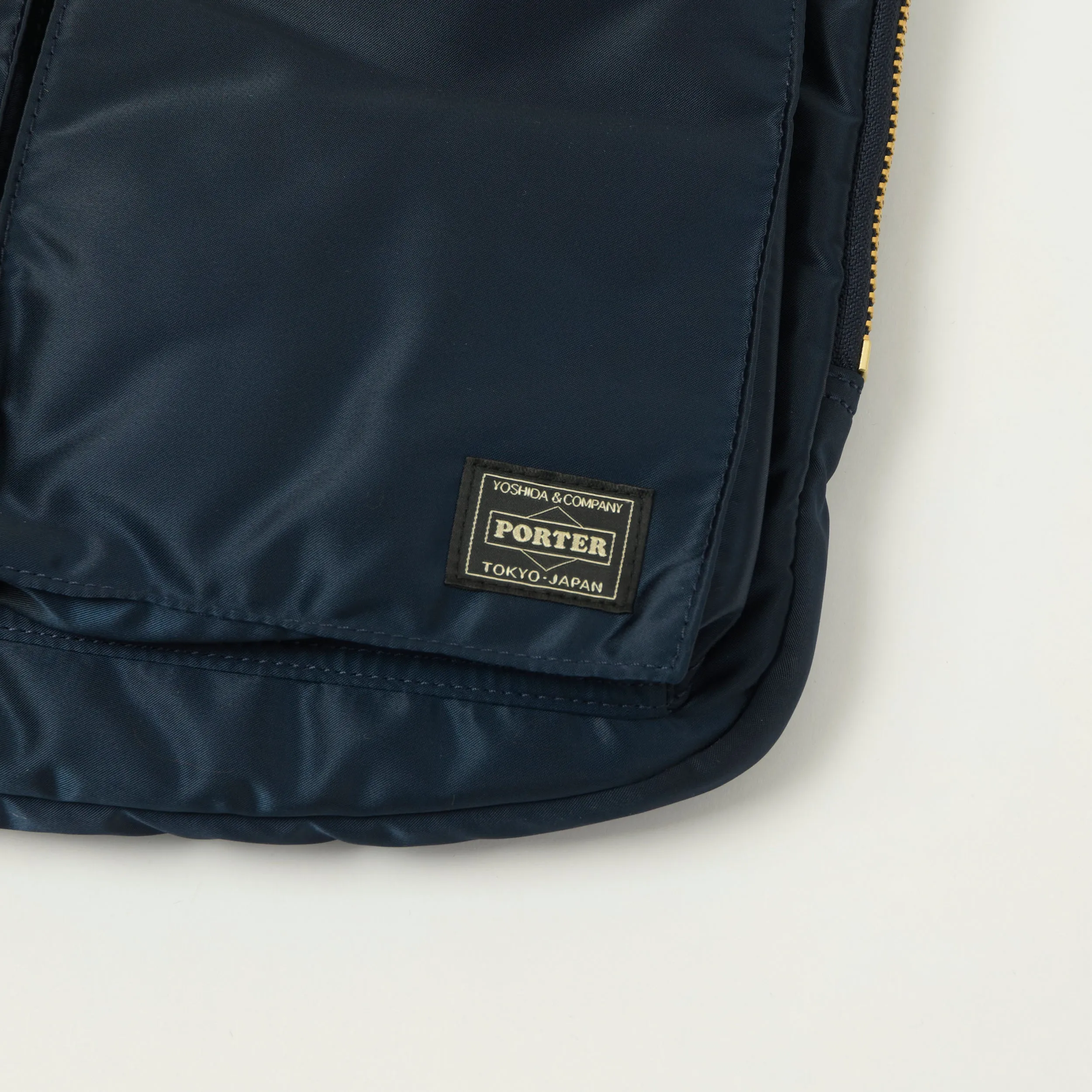 Porter-Yoshida & Co Bio Tanker Document Case - Iron Blue sold by Son of a Stag product image thumbnail 2