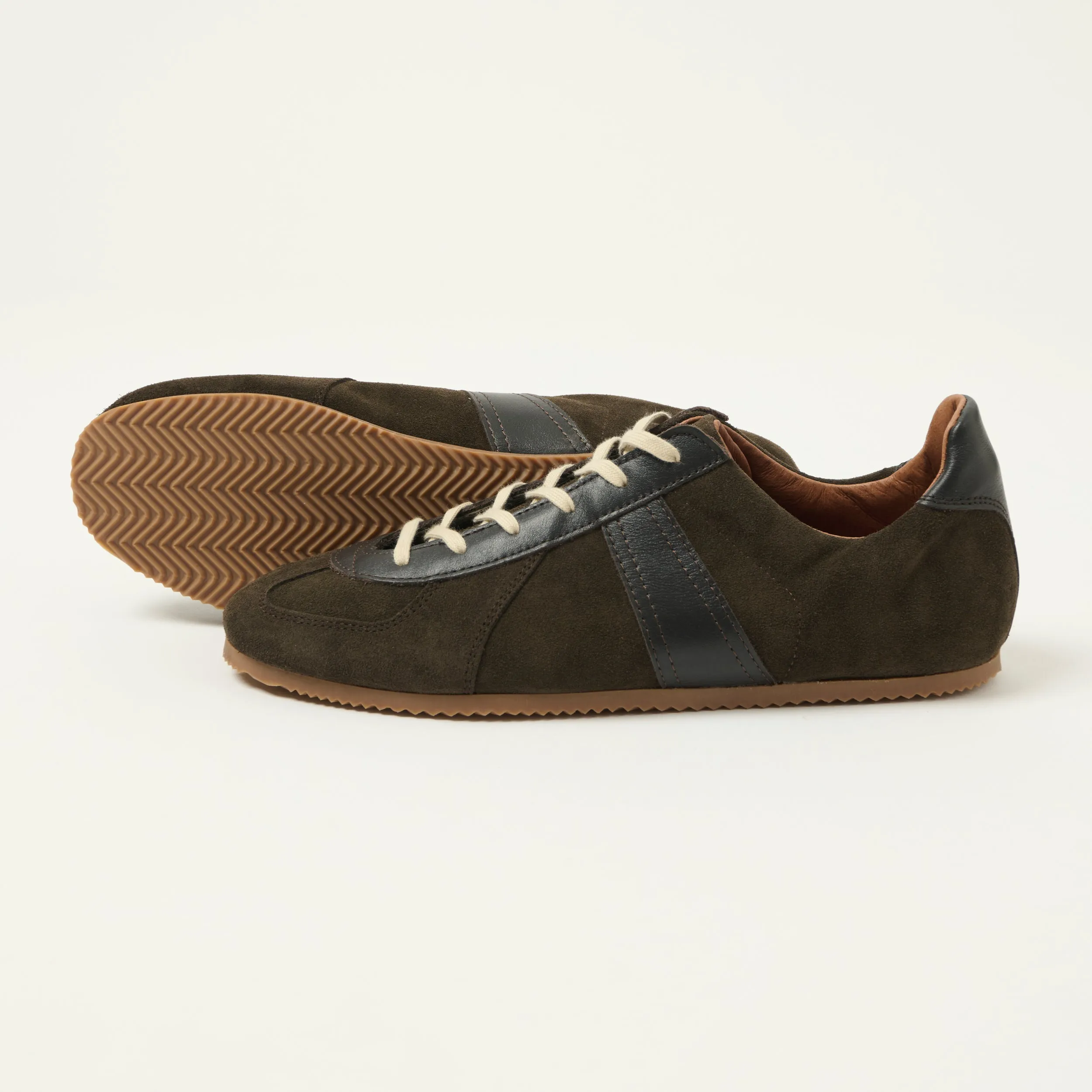 Reproduction of Found Low Profile German Military Trainer - Dark Brown Suede sold by Son of a Stag product image thumbnail 2