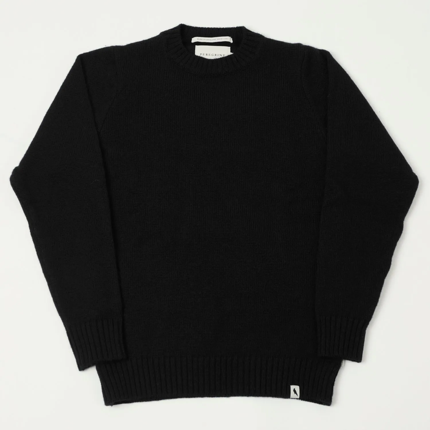 Peregrine Makers Stitch Crew - Black sold by Son of a Stag