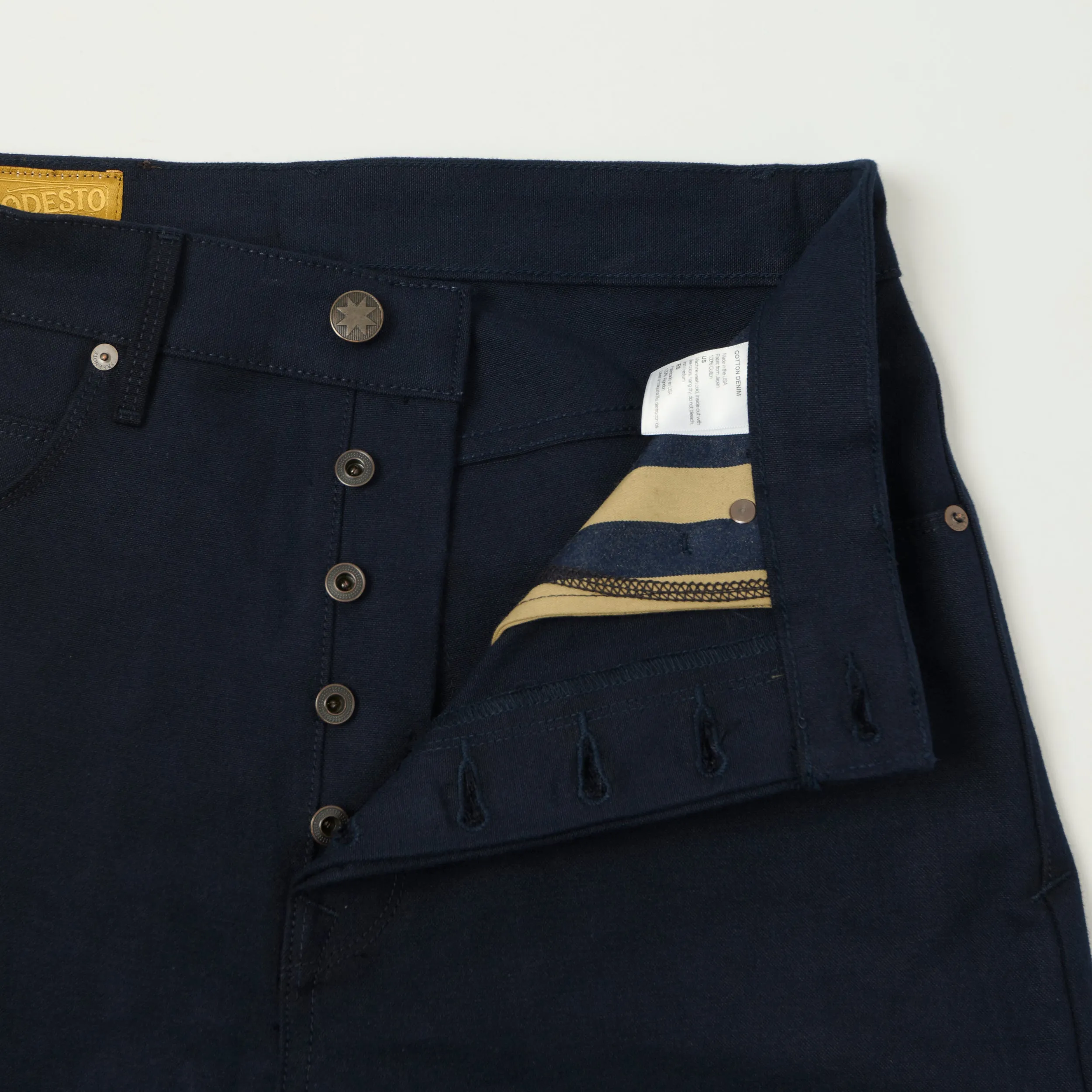 Freenote Cloth 'Modesto' 15oz Duck Canvas Trouser - Navy sold by Son of a Stag product image thumbnail 4