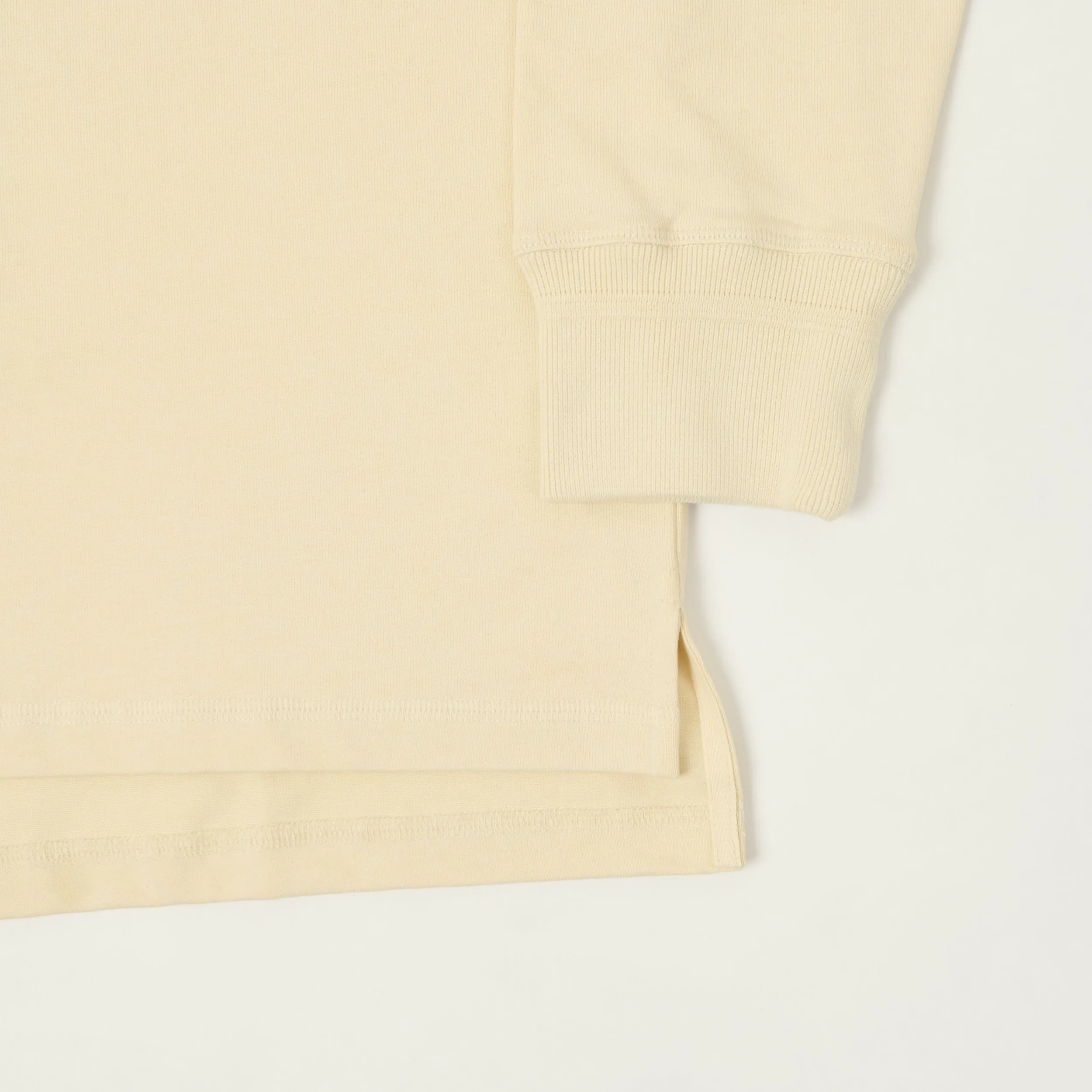 Heimat Raglan Sleeve Rugby Shirt - Seashell sold by Son of a Stag product image thumbnail 3