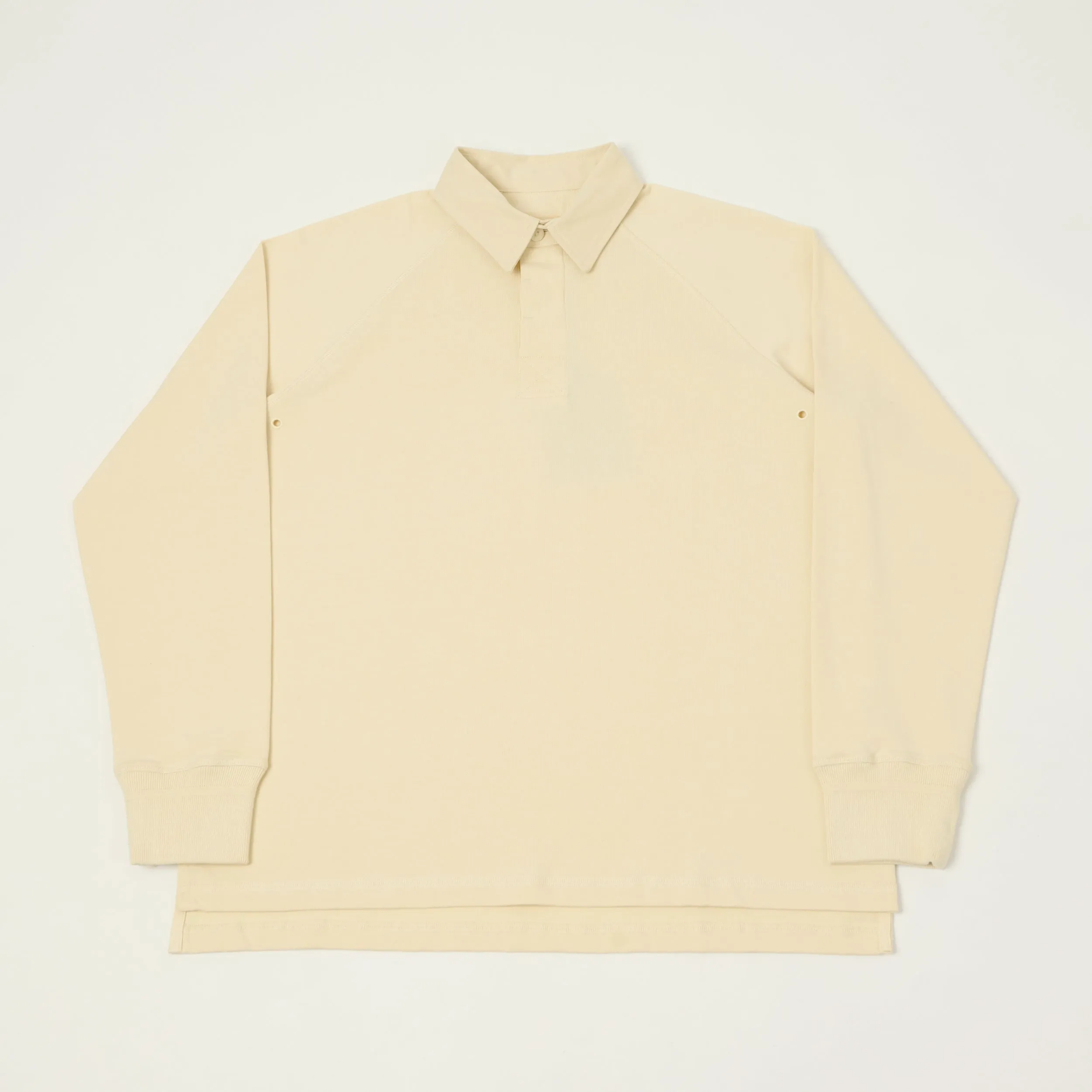 Heimat Raglan Sleeve Rugby Shirt - Seashell sold by Son of a Stag