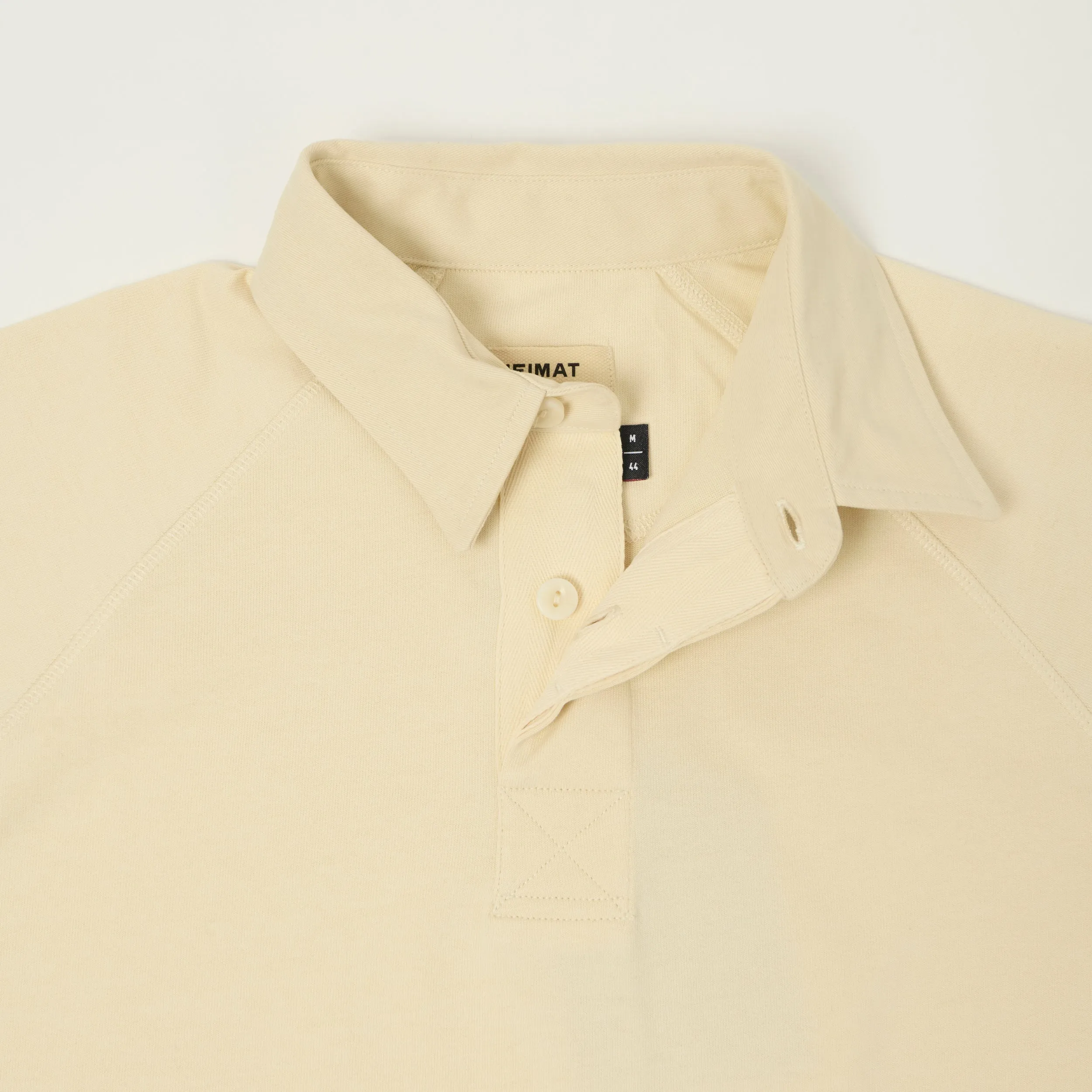 Heimat Raglan Sleeve Rugby Shirt - Seashell sold by Son of a Stag product image thumbnail 5