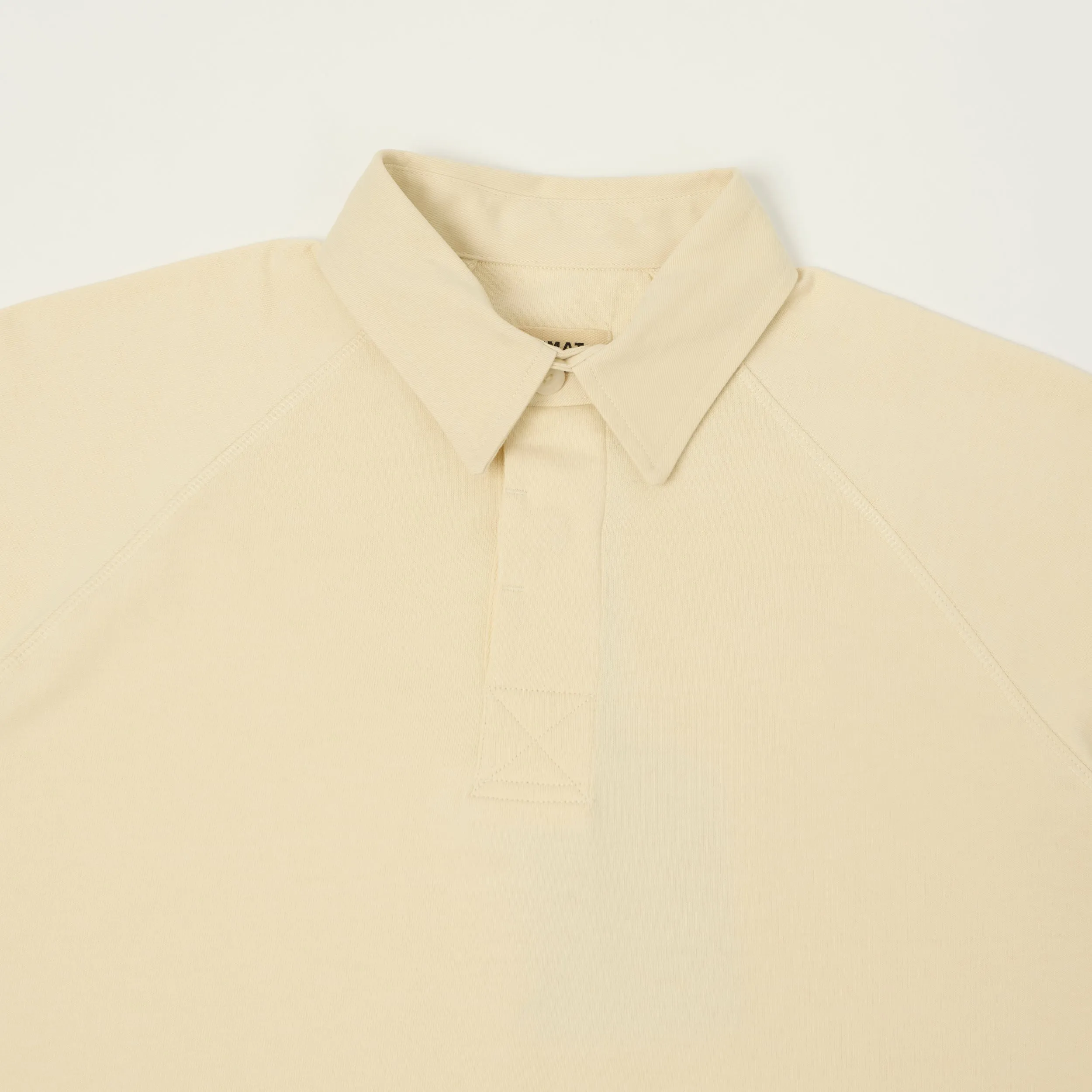 Heimat Raglan Sleeve Rugby Shirt - Seashell sold by Son of a Stag product image thumbnail 2