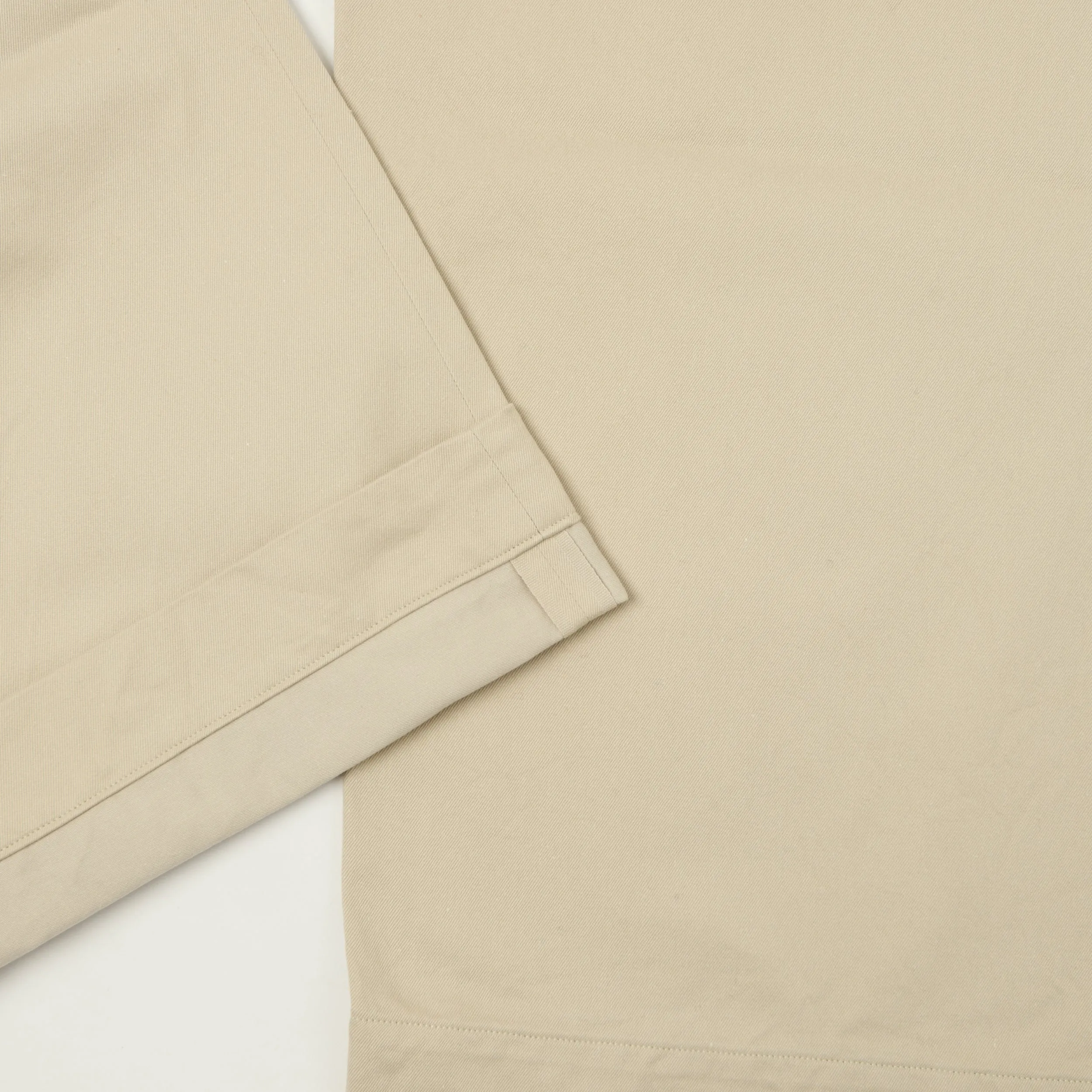 YAECA Wide Leg Classic Chino - Beige sold by Son of a Stag product image thumbnail 4