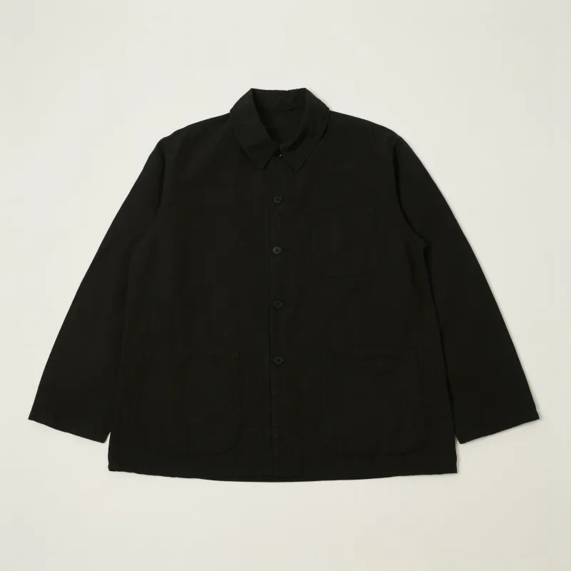 Kaptain Sunshine 'Gaba' Lightweight Chore Jacket - Black made by Kaptain Sunshine