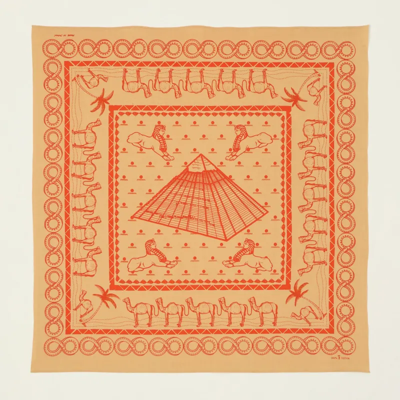 One Ear Brand 'Sphinx' Bandana - Desert made by One Ear Brand