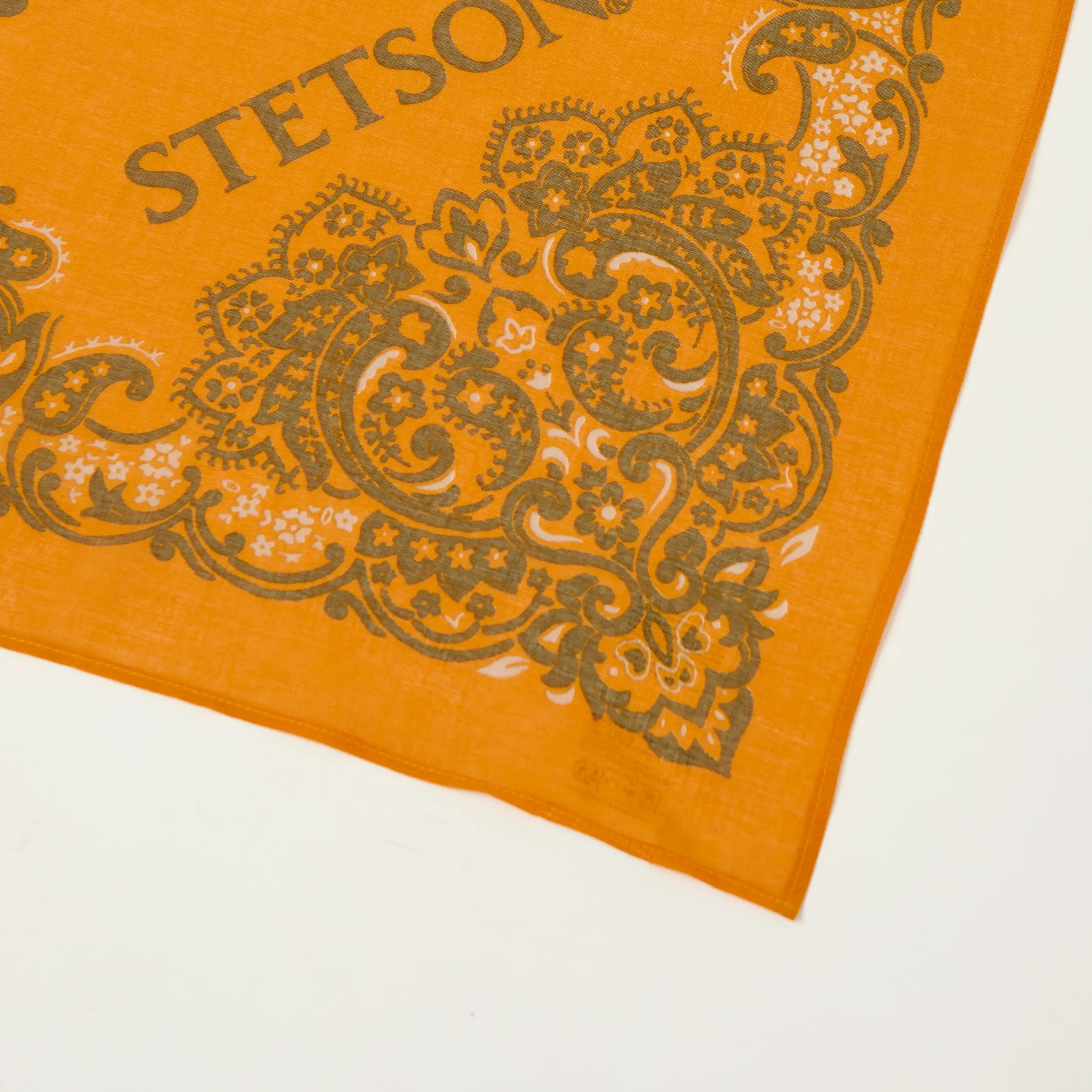 Stetson Cotton Bandana - Orange/Yellow sold by Son of a Stag product image thumbnail 2