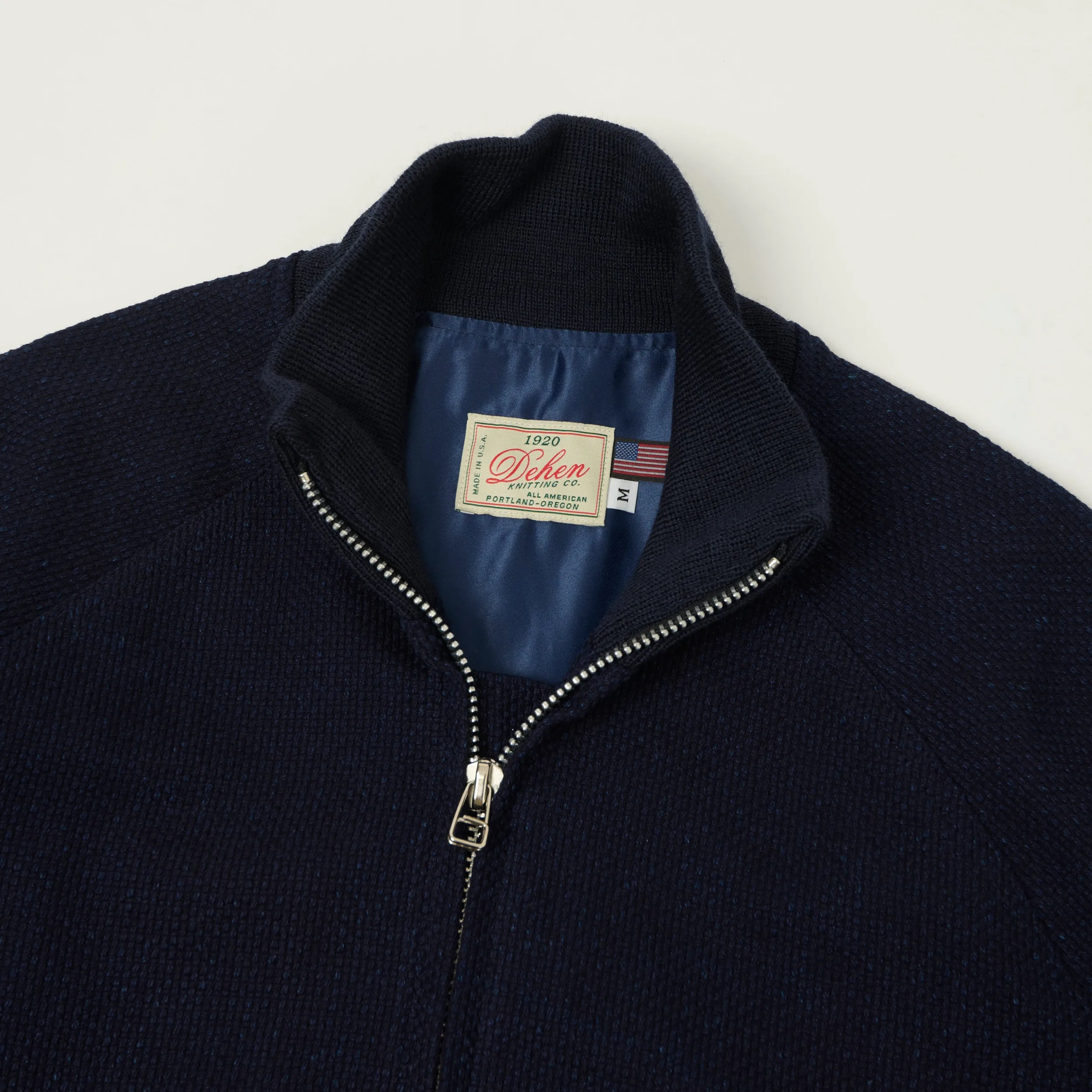 Dehen 1920 Sashi-Ori Pilot Jacket - Indigo sold by Son of a Stag product image thumbnail 2