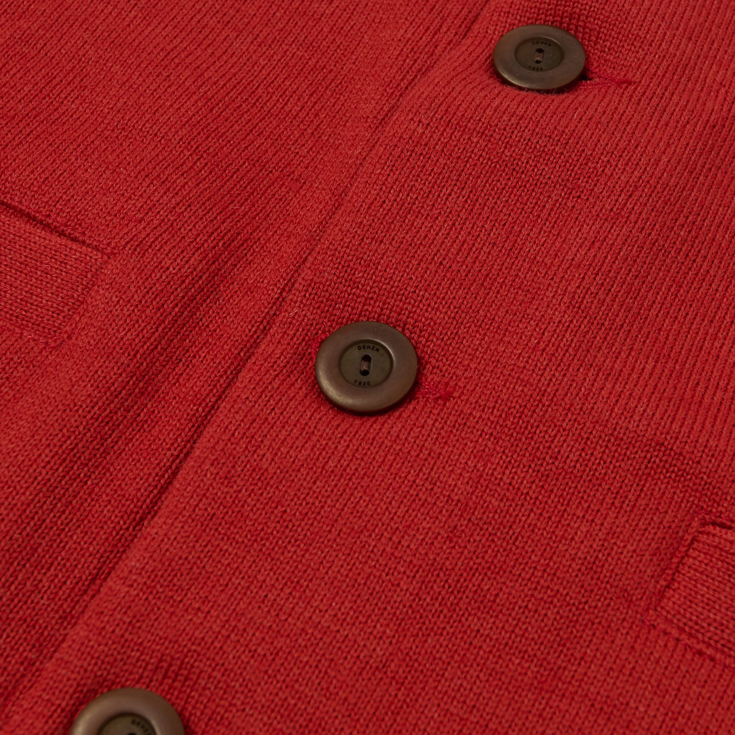 Dehen 1920 Lightweight 'Slouchy' Cardigan - Forster Red sold by Son of a Stag product image thumbnail 3