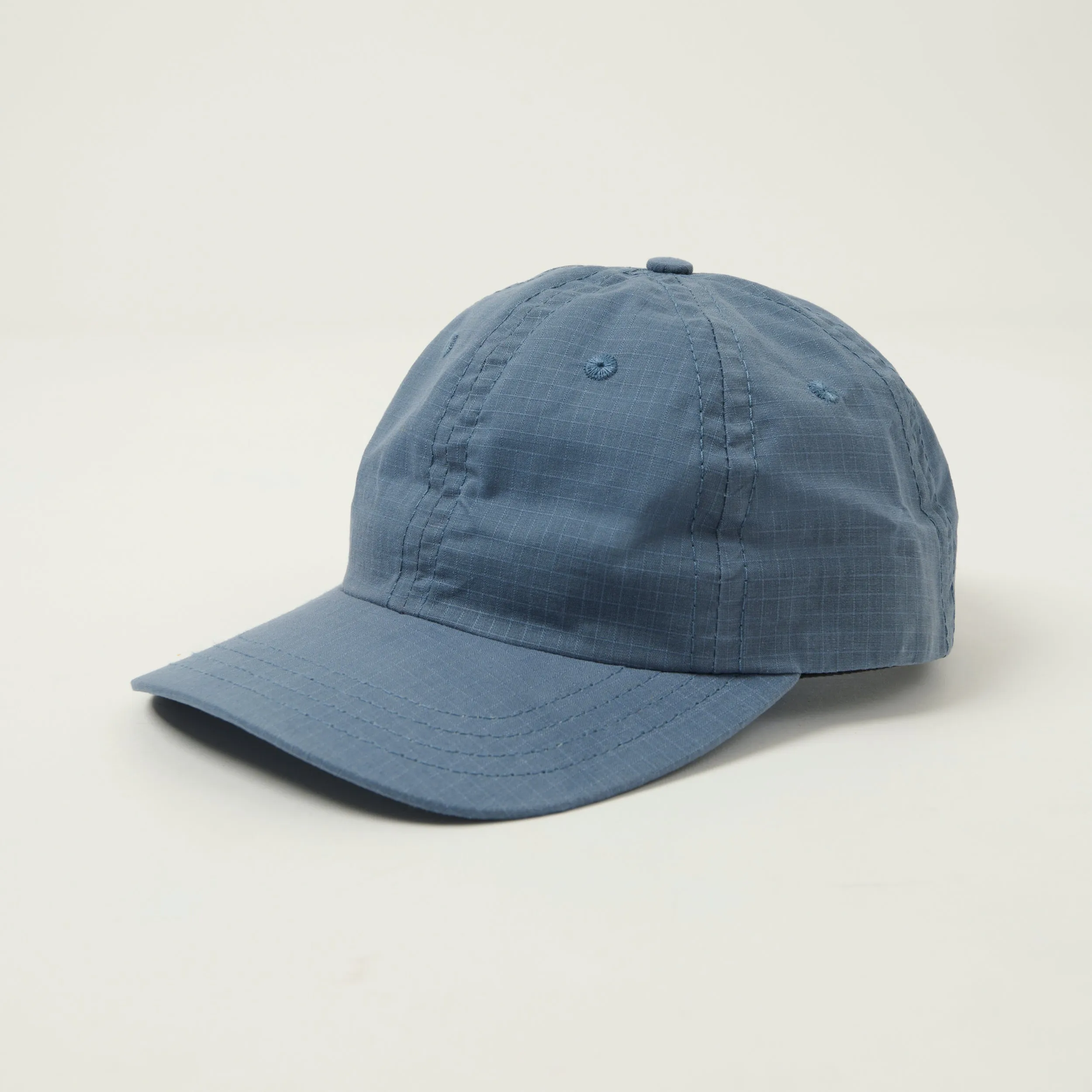 Dehen 1920 Dry Wax Ripstop Baseball Cap - Faded Blue sold by Son of a Stag
