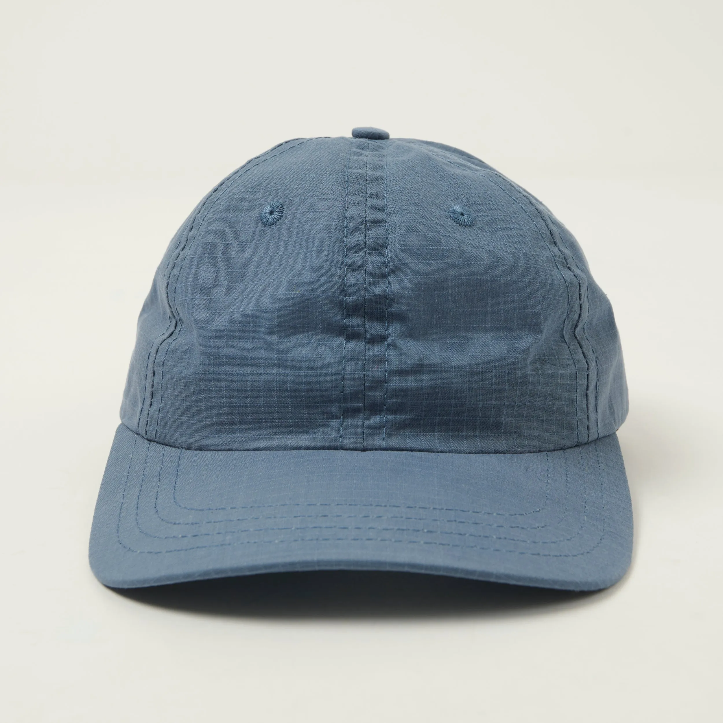 Dehen 1920 Dry Wax Ripstop Baseball Cap - Faded Blue sold by Son of a Stag product image thumbnail 2