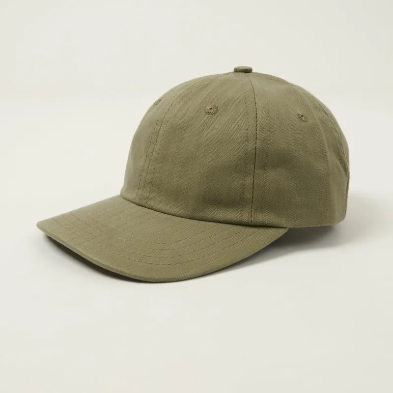 Dehen 1920 Waxed Cotton Baseball Cap - Sage made by Dehen 1920